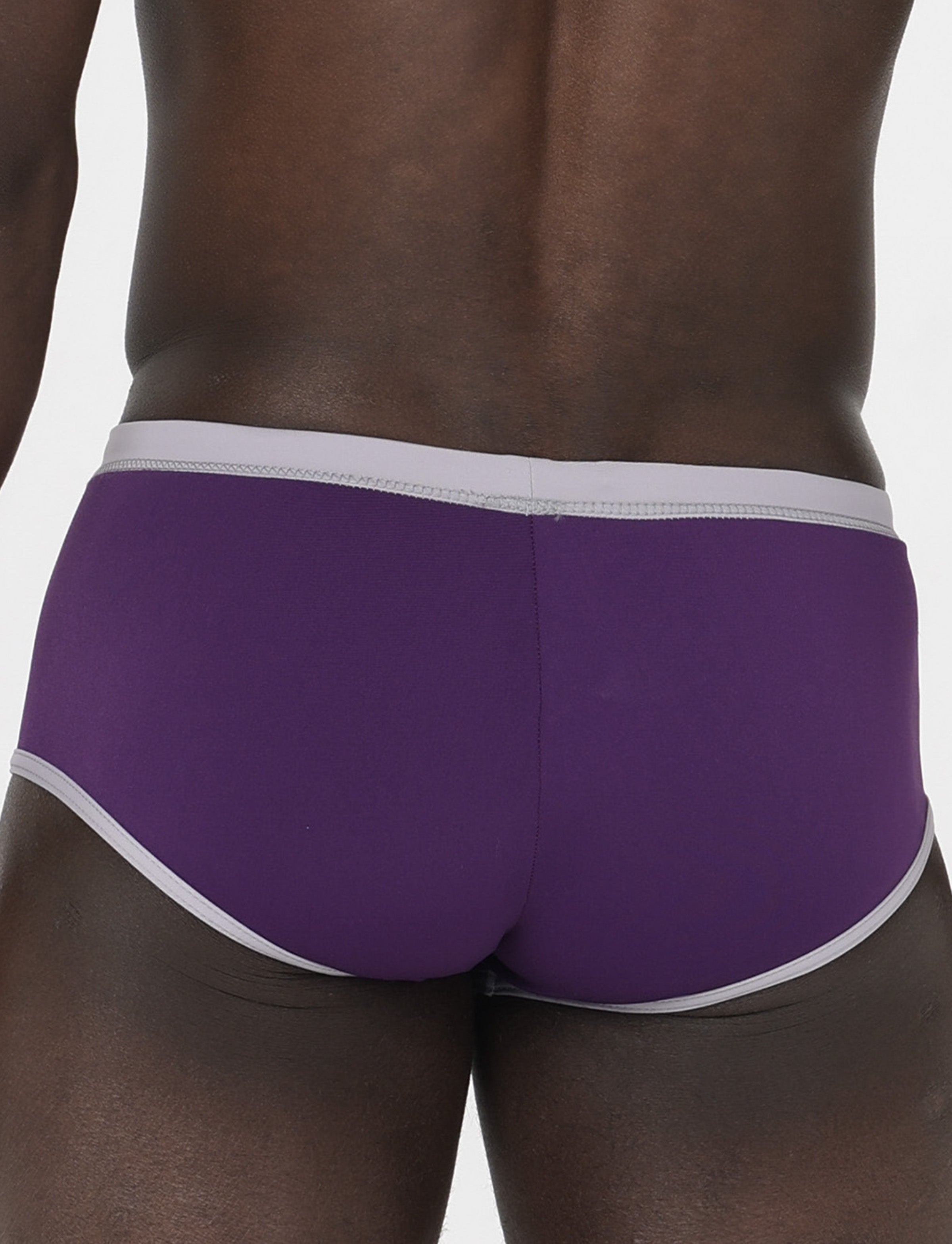 Costume Uomo Parigamba a Vita Bassa Aquajoy mod. One Logo Plum/Mercurio