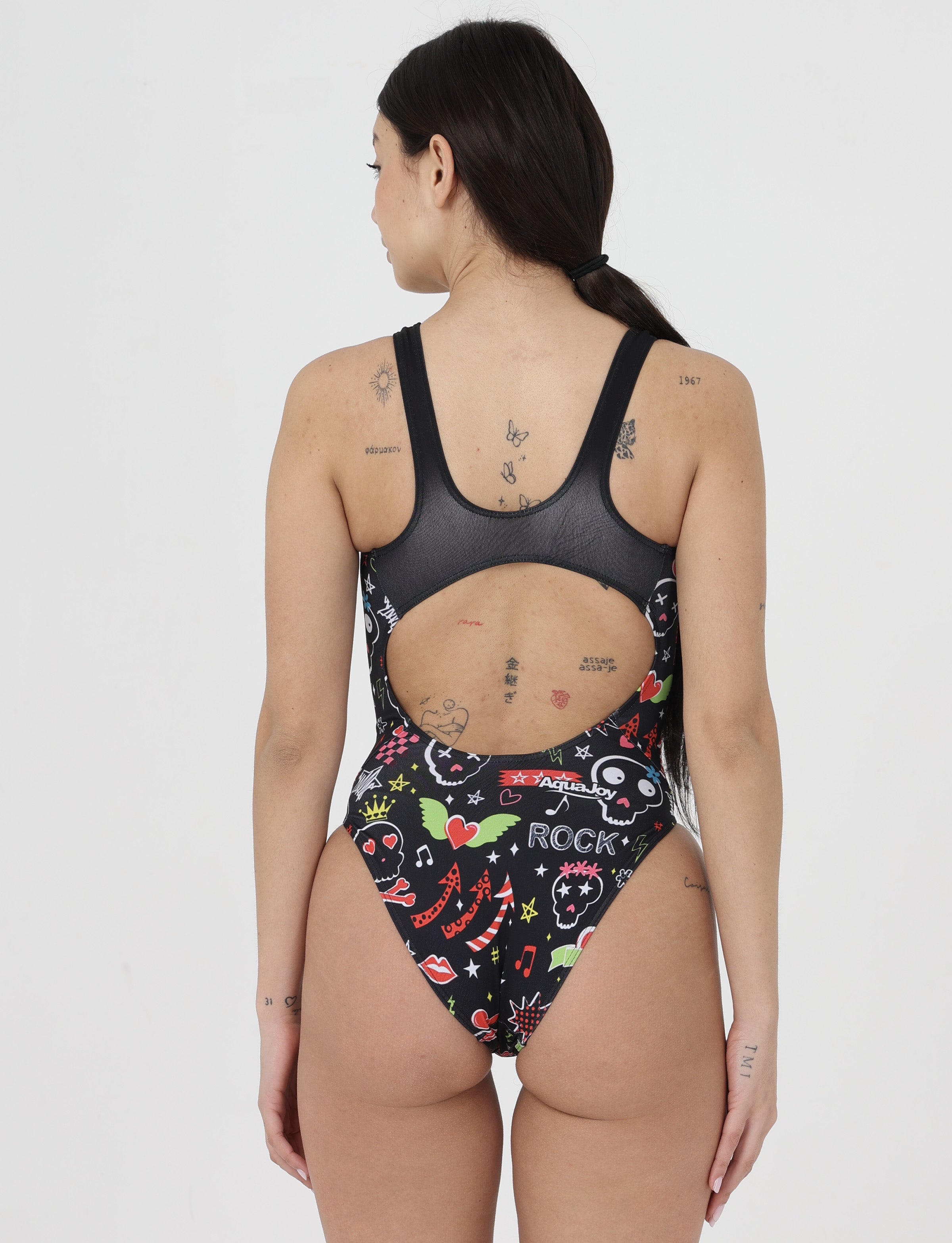 Costume Donna Olimpionico Aquajoy mod. Bone Old