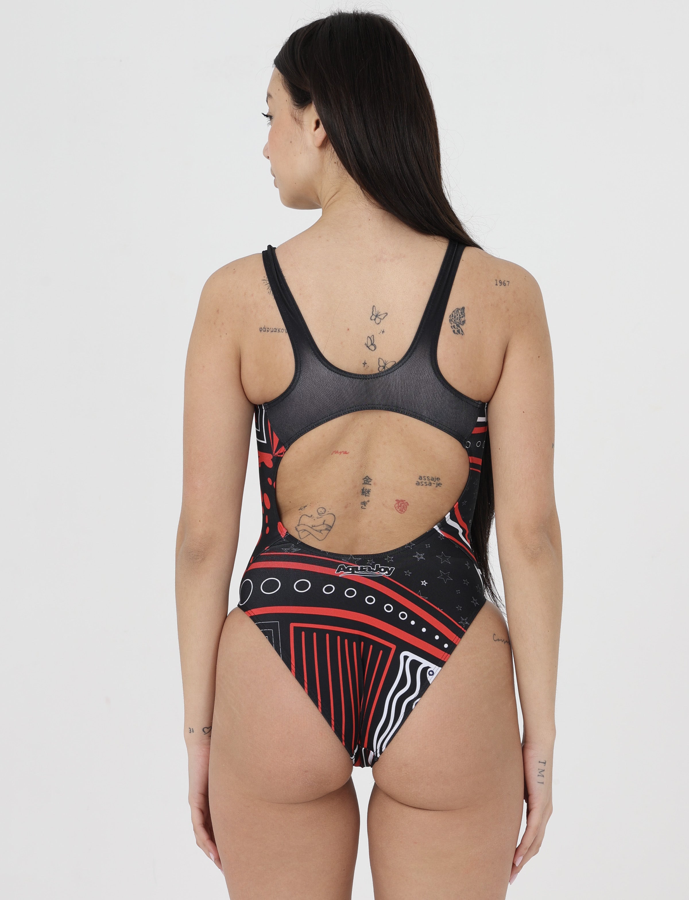 Costume Donna Olimpionico Aquajoy mod. Star Print