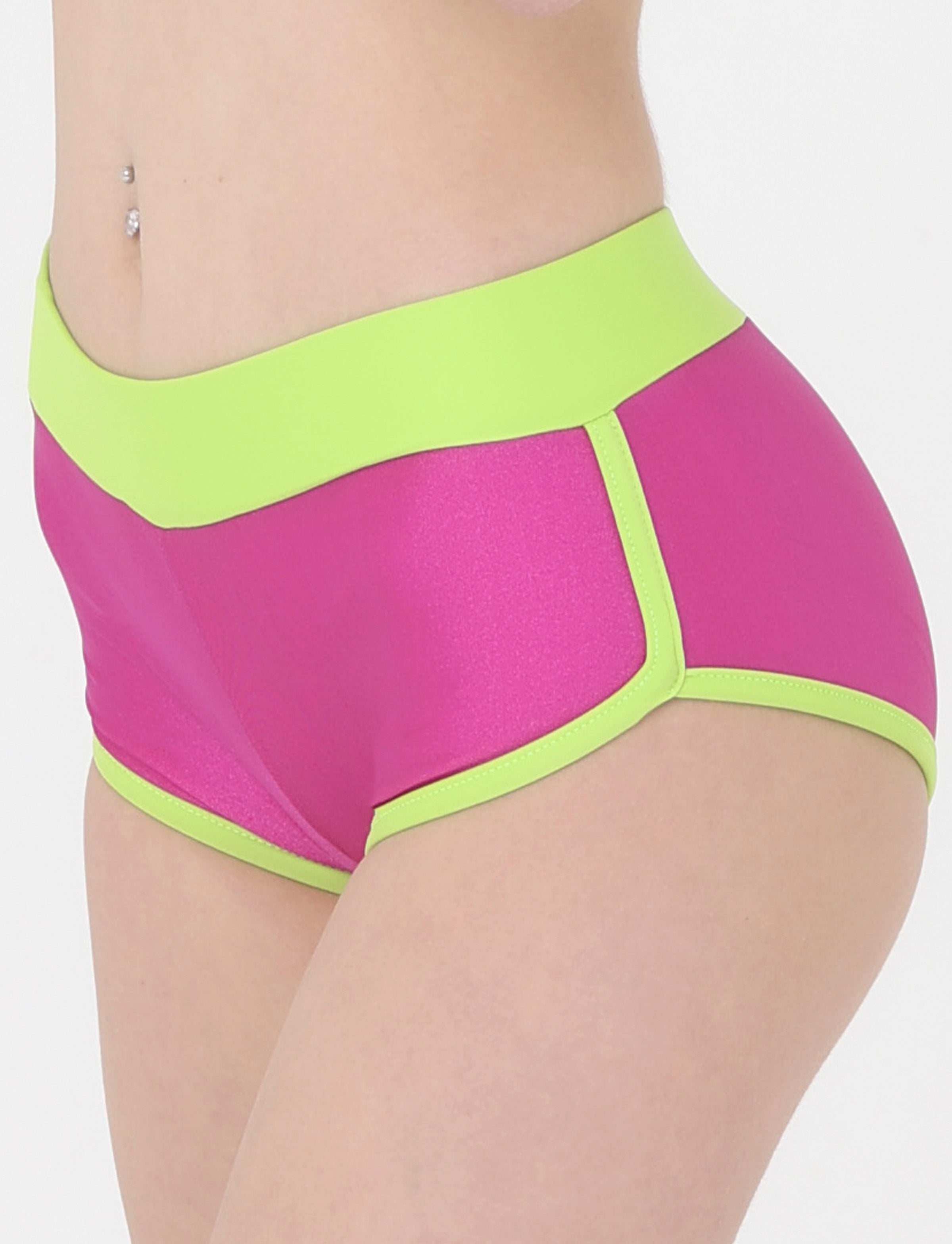Hot Pants Aquajoy Viola/Verde