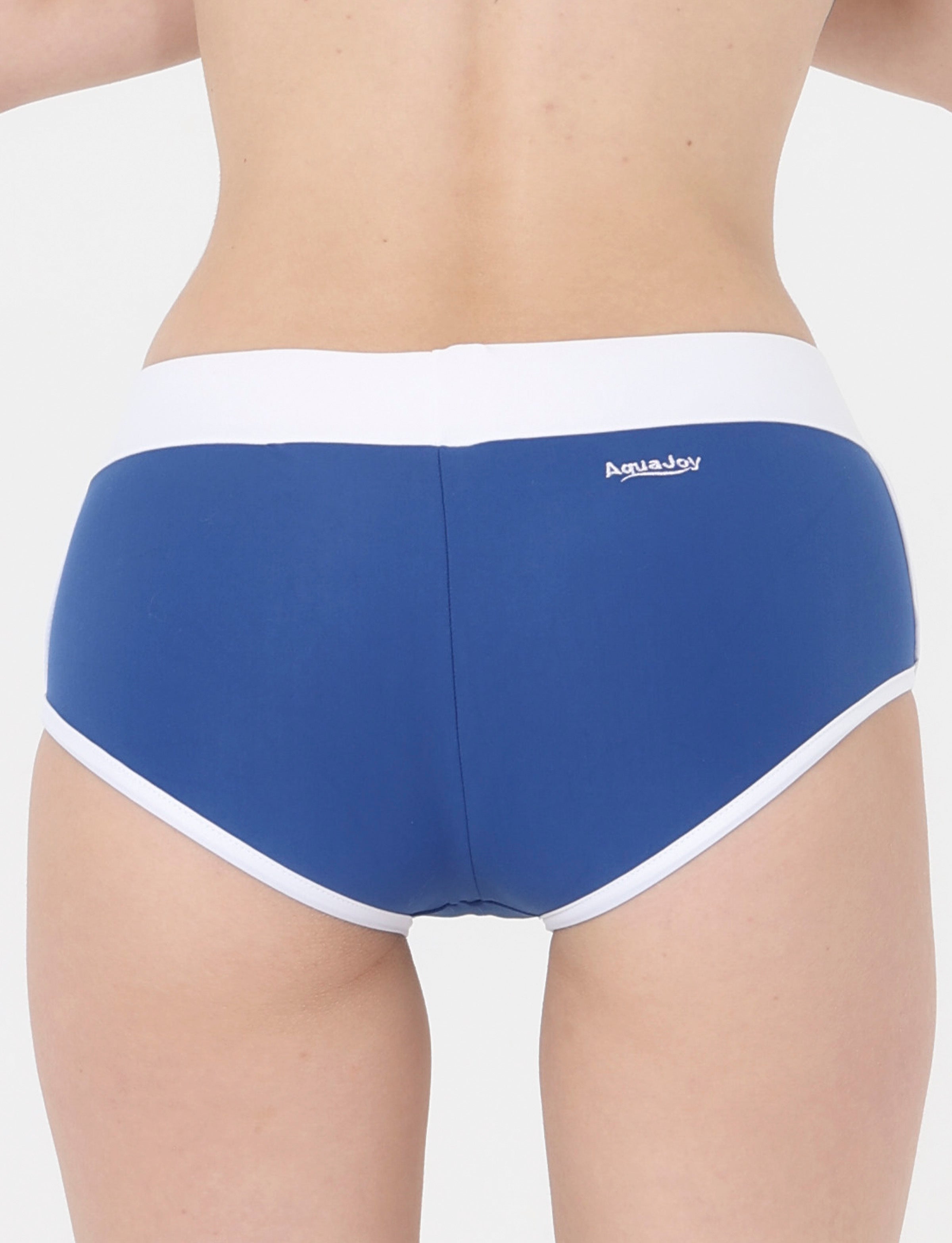 Hot Pants Aquajoy Blu/Bianco