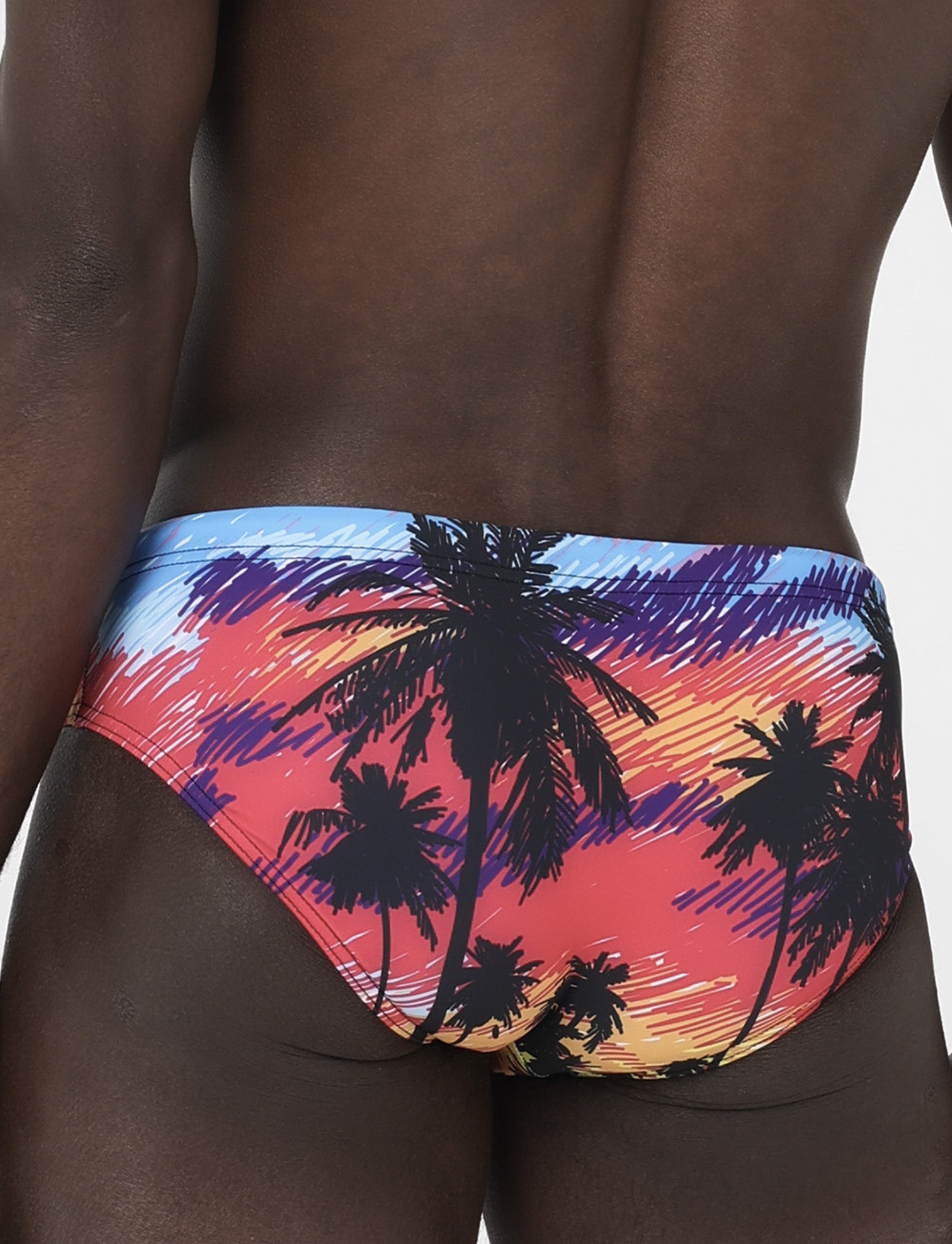 Costume Uomo Slip Aquajoy mod. Palme