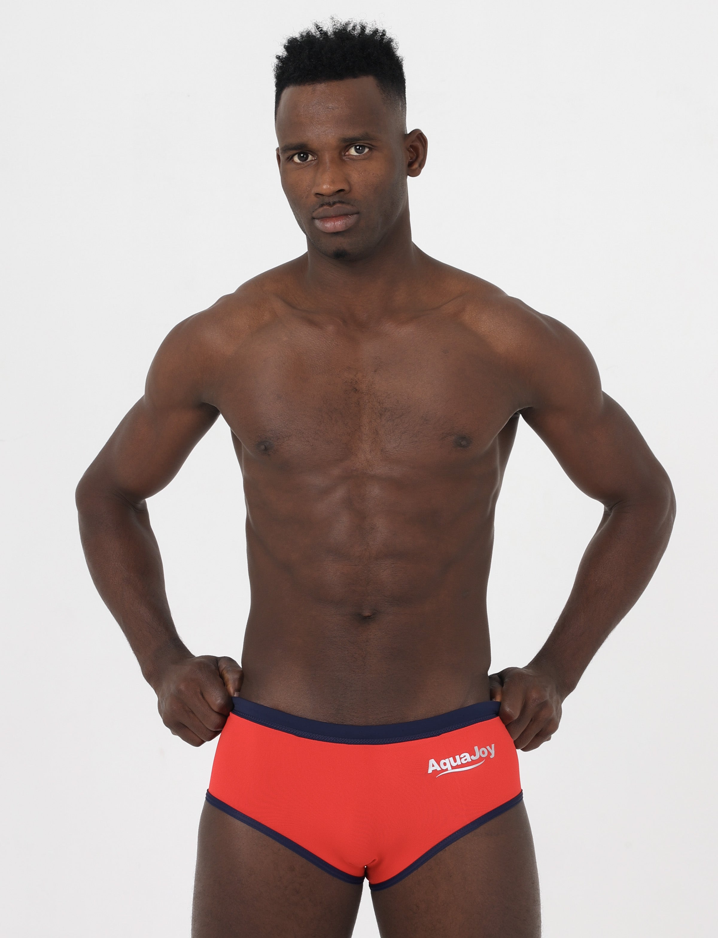 Costume uomo Parigamba a Vita Bassa Aquajoy mod. One Logo Red Pepper/Salsedine