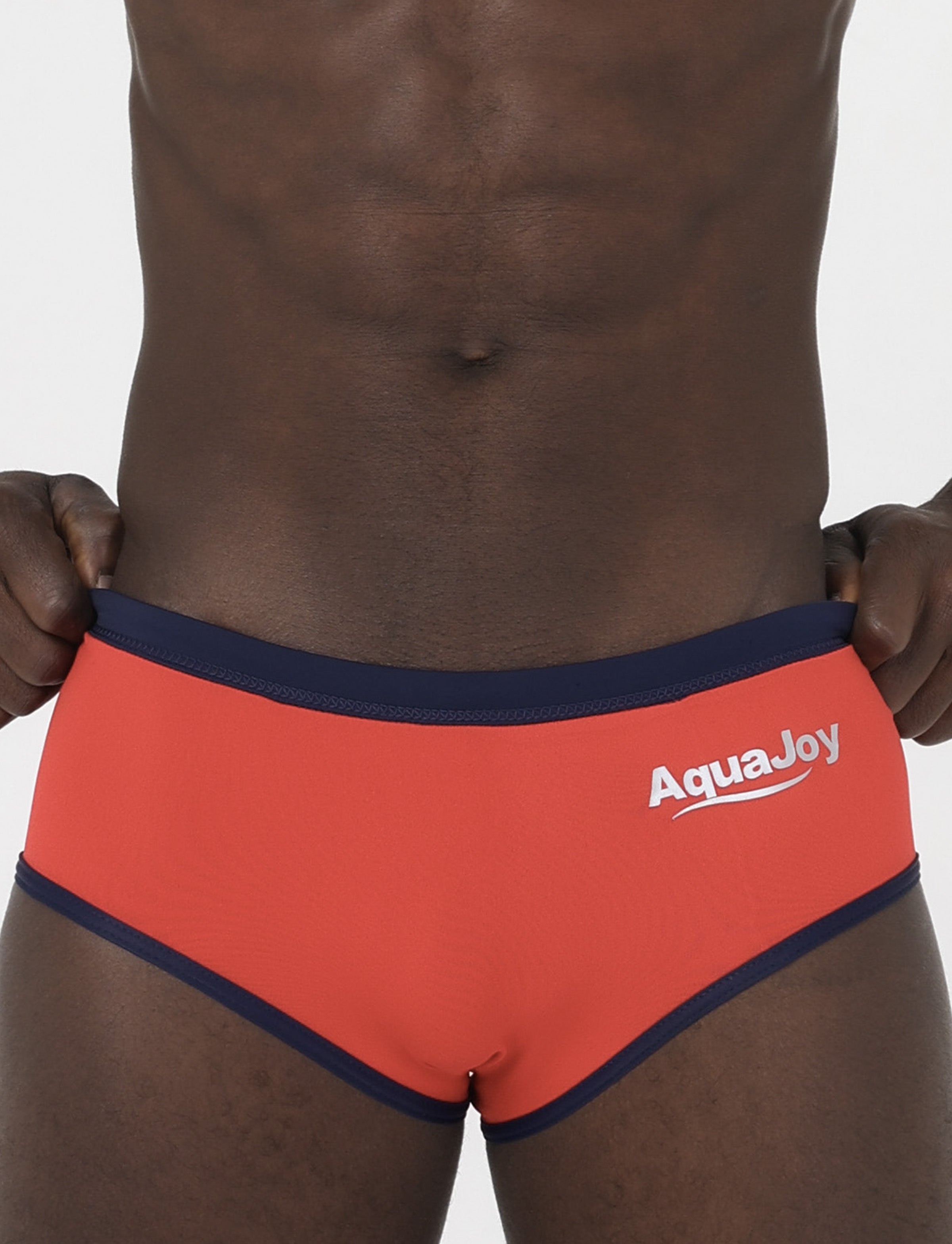 Costume uomo Parigamba a Vita Bassa Aquajoy mod. One Logo Red Pepper/Salsedine