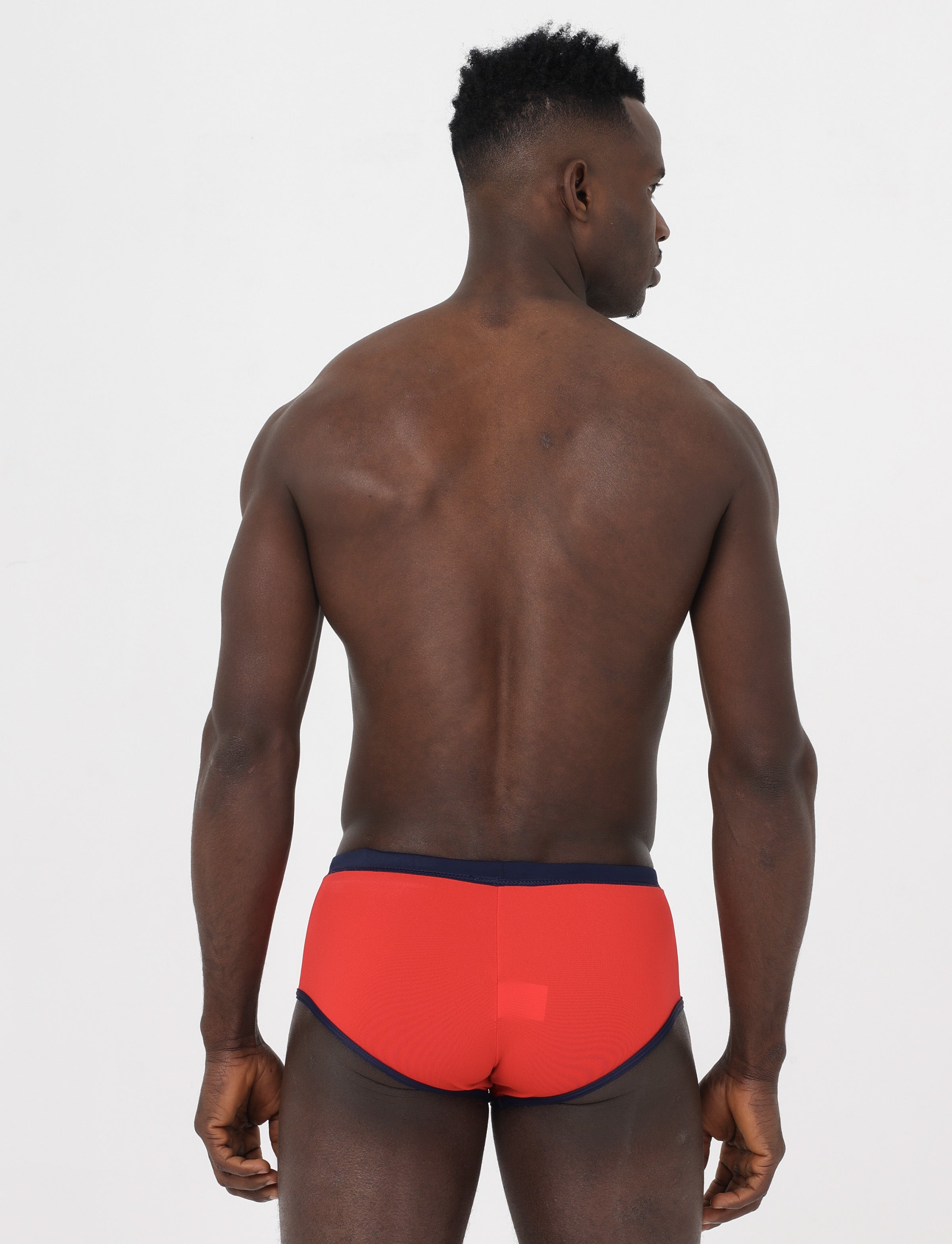 Costume uomo Parigamba a Vita Bassa Aquajoy mod. One Logo Red Pepper/Salsedine