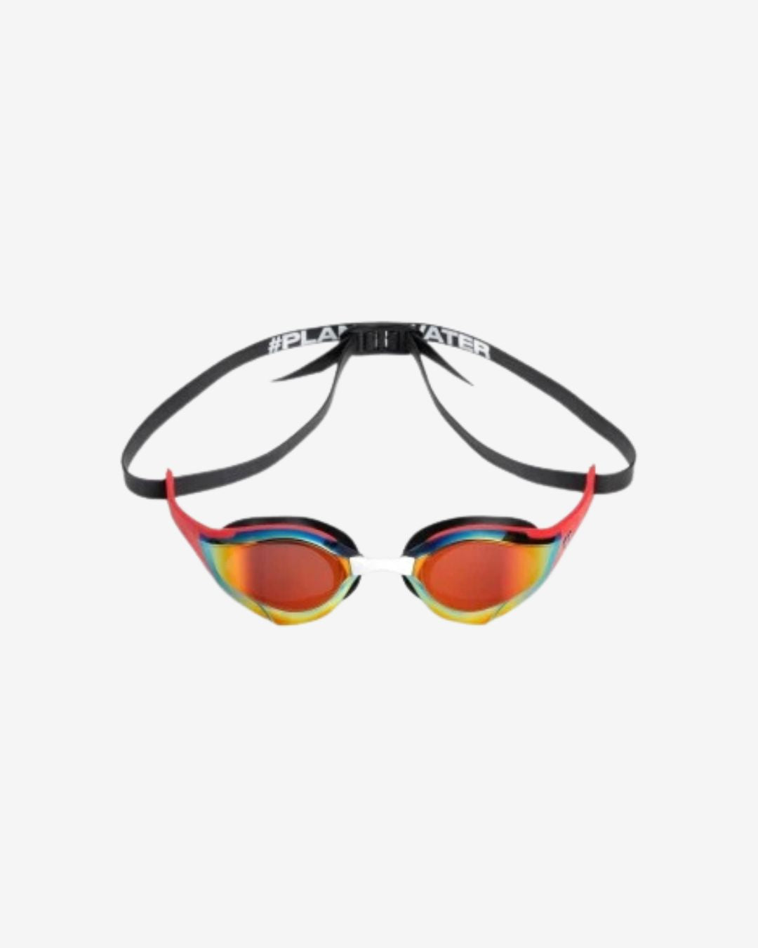 Occhialini Nuoto Specchiati Arena Cobra Edge Swipe Mirror Indomitus Ed.Limit. Gold/Red