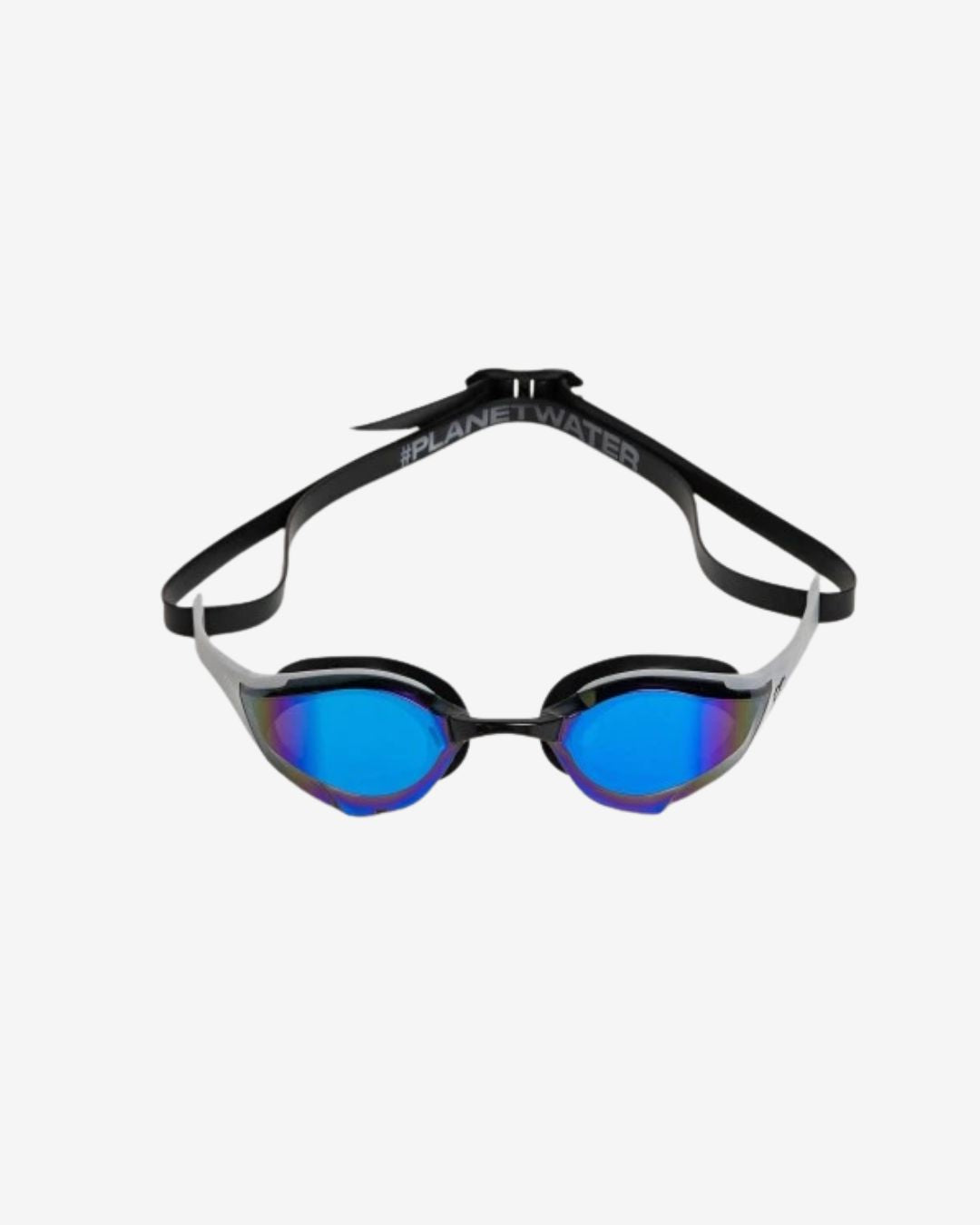 Occhialini Nuoto Specchiati Arena Cobra Edge Swipe Mirror Blu Silver