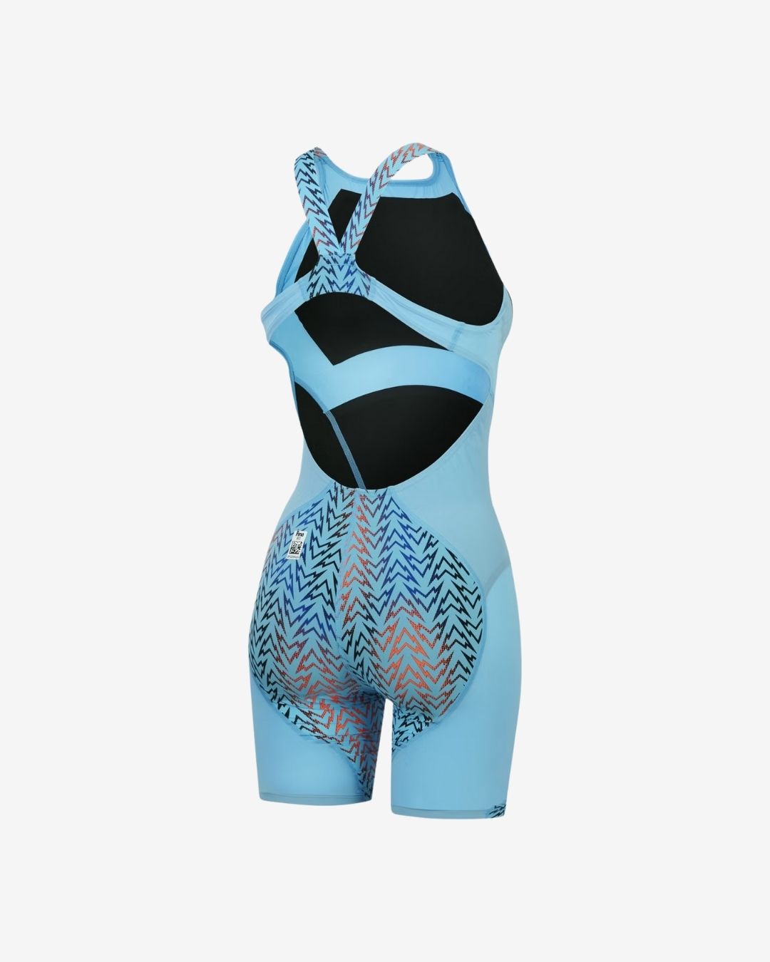 Costume Da Gara Speedo Donna Fastskin LZR Ignite Kneeskin Junior Picton Blue/Red