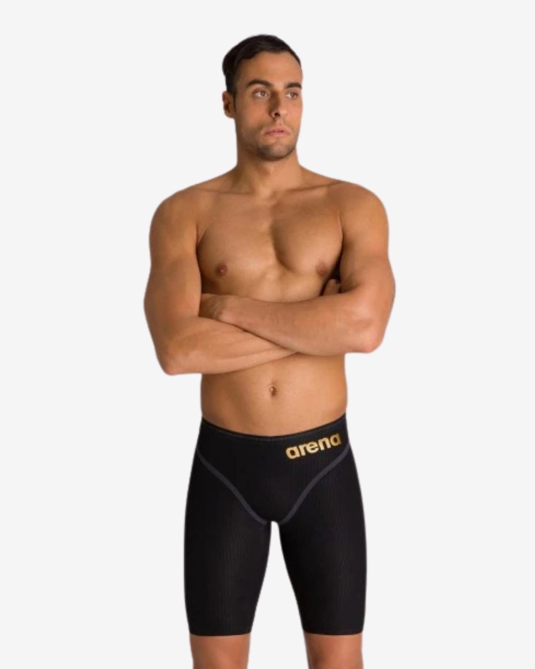 Costume Da Gara Arena Powerskin Carbon Core-FX Jammer Uomo Black Gold