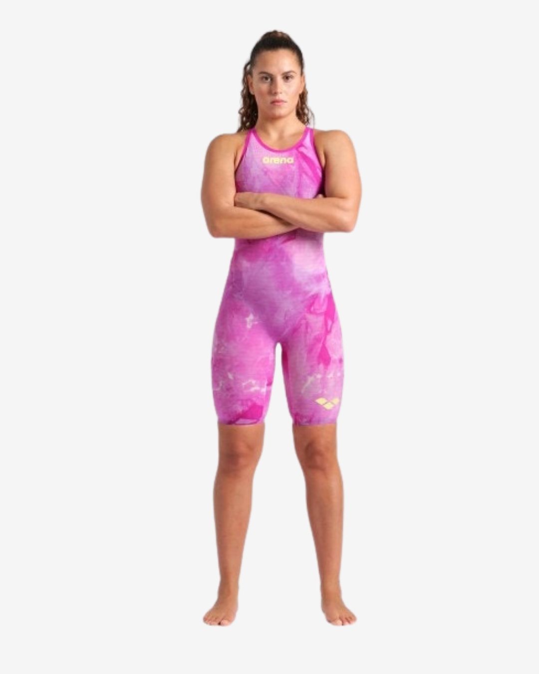 Costume Da Gara Arena Powerskin Carbon Air 2 Tie-Dye Donna OpenBack Ciclamyn