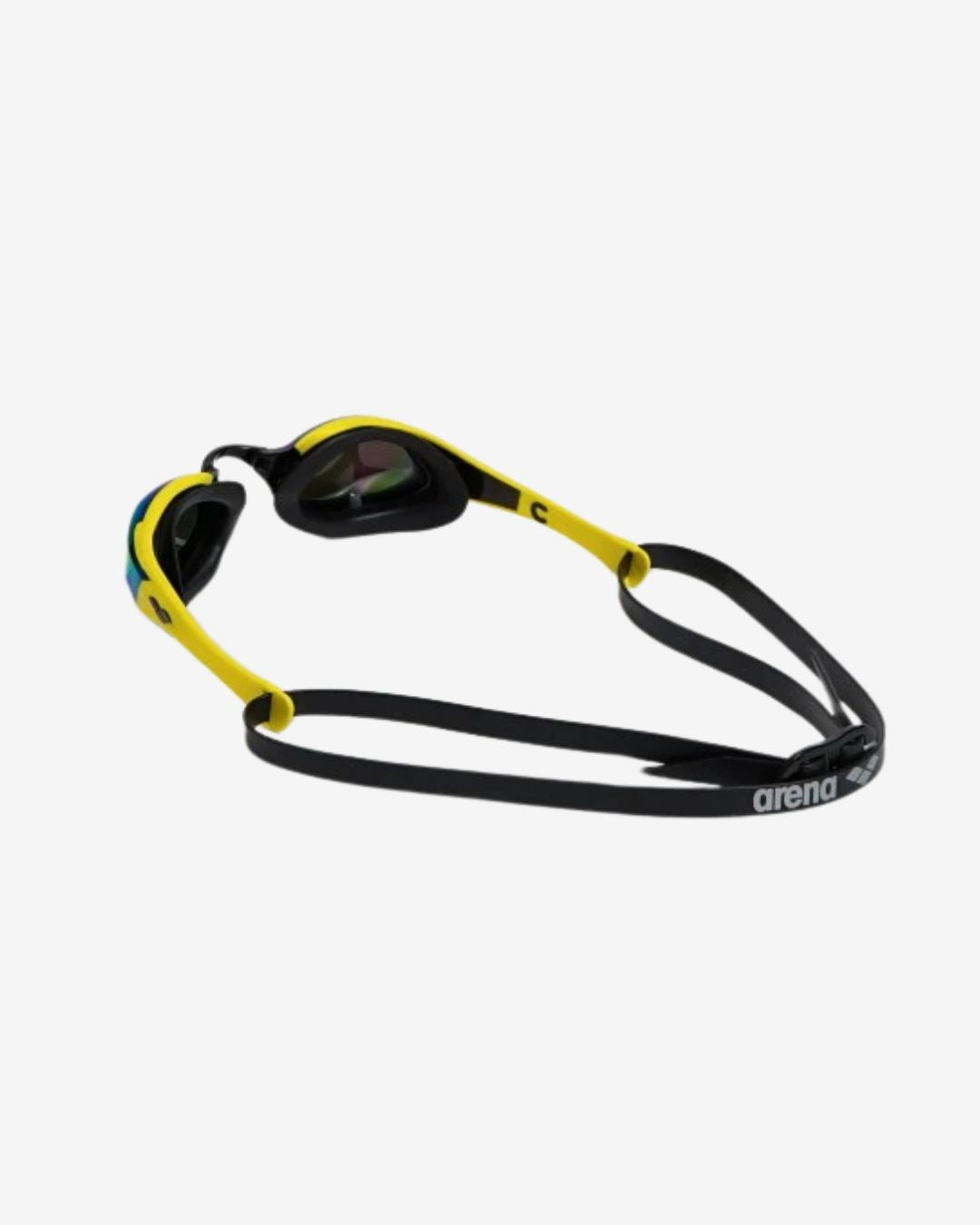 Occhialini Nuoto Specchiati Arena Cobra Edge Swipe Mirror Emerald Yellow