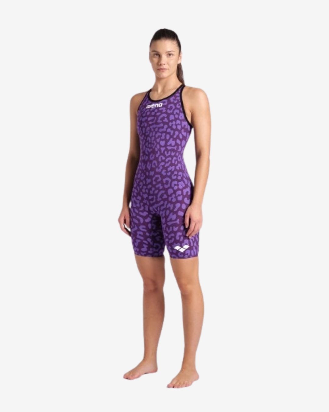 Costume Da Gara Arena Carbon Air 2 Donna OpenBack Leopard Skin