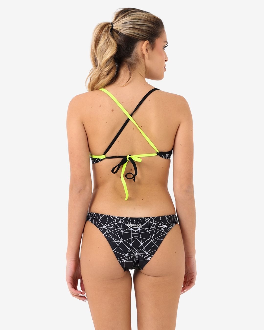 Costume Donna Bikini Corpetto mod. Spider Nero