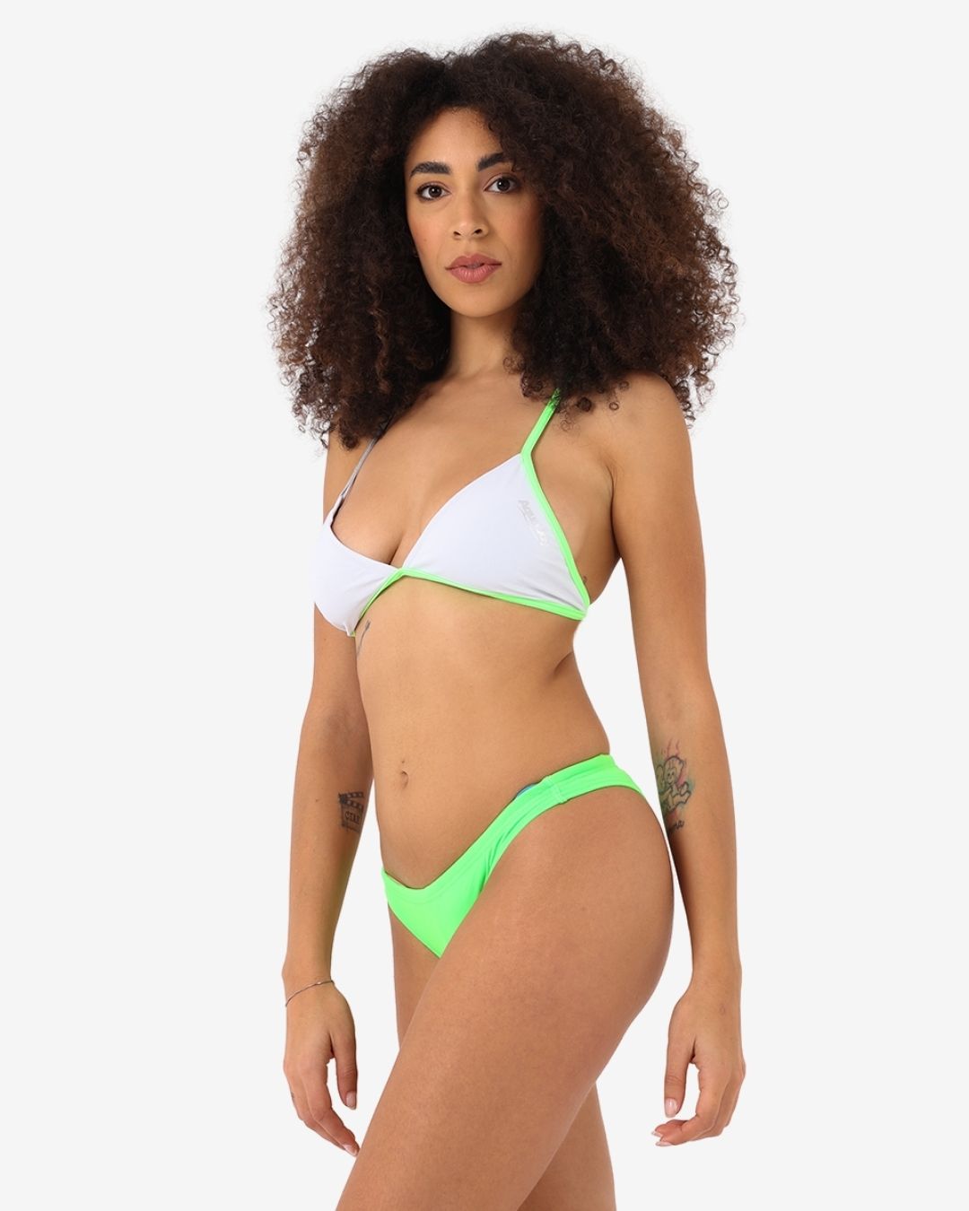 Costume Donna Bikini Triangolo mod. Bianco/Brazil