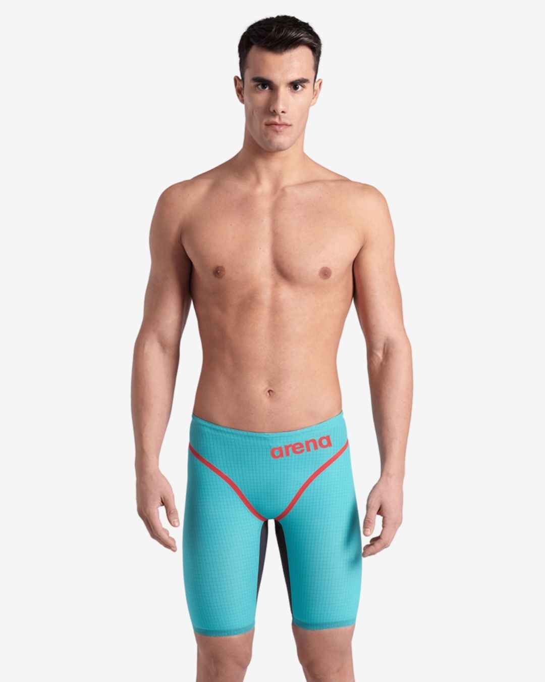 Costume Da Gara Arena Powerskin Carbon Core-FX Jammer Uomo Turquoise Metallic
