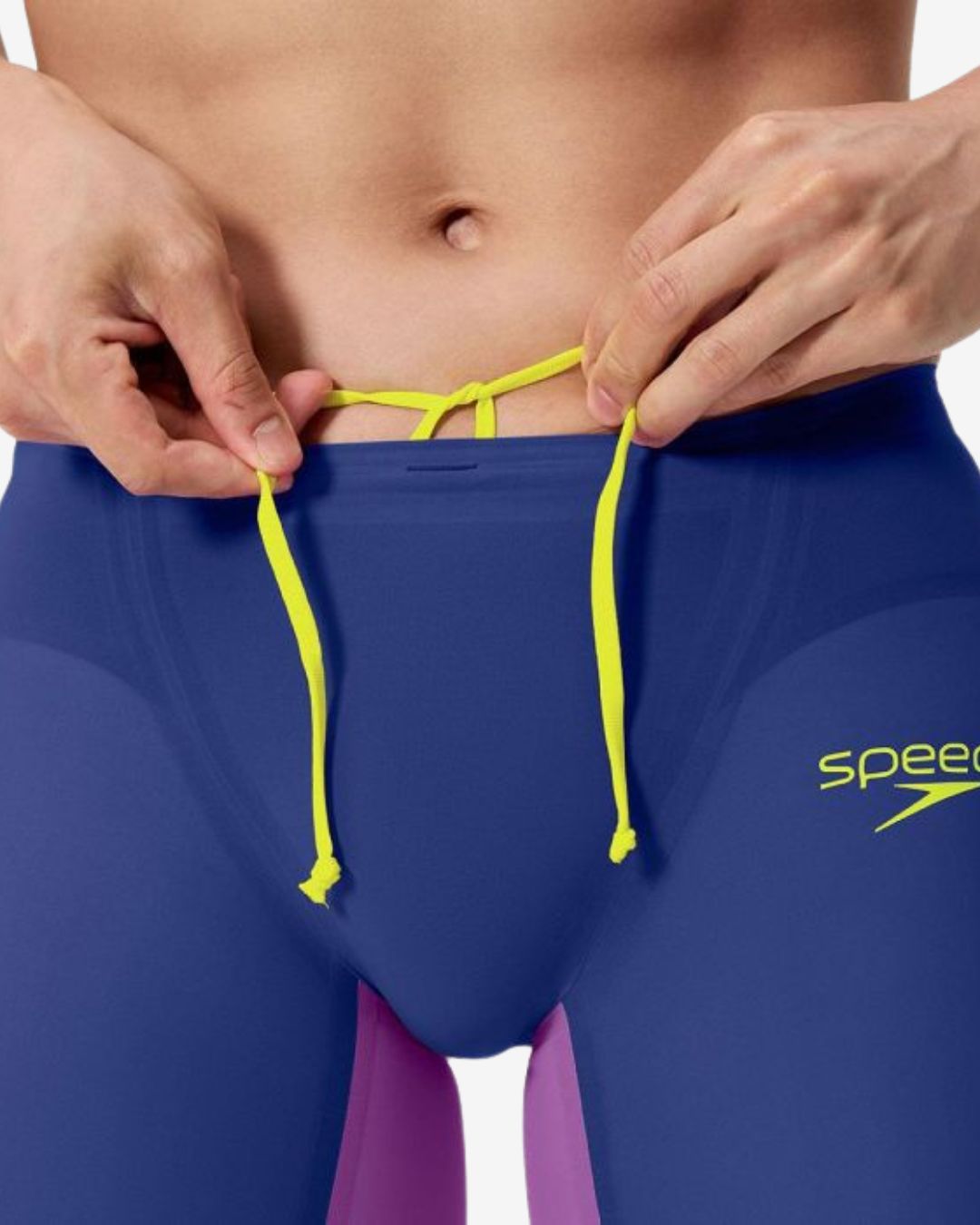 Costume Da Gara Uomo Speedo Fastskin LZR Pure Valor 2.0 Jammer Blue Navy/Purple