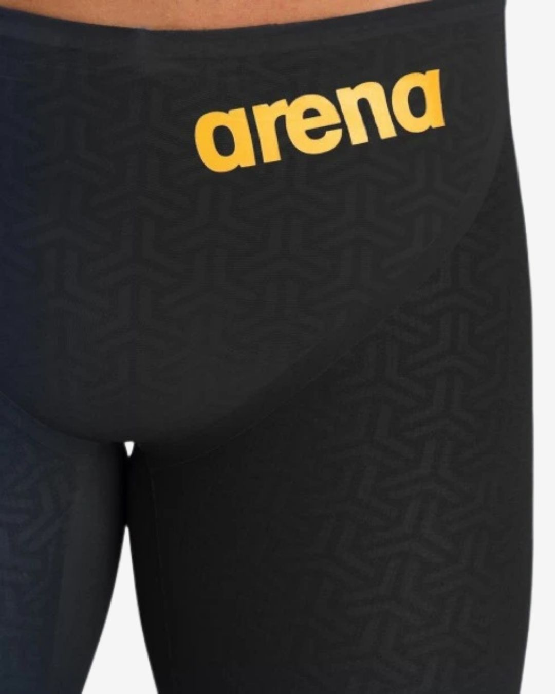 Costume Da Gara Arena Powerskin Carbon Glide Jammer Uomo Black Gold