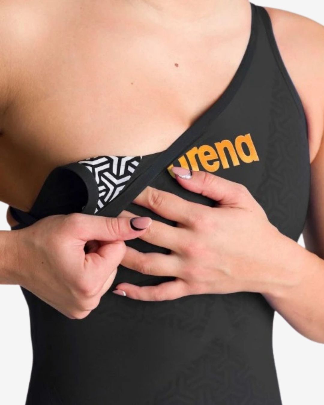 Costume Da Gara Arena Powerskin Carbon Glide Donna OpenBack Black