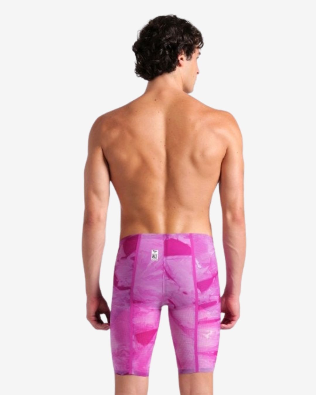 Costume Da Gara Arena Powerskin Carbon Glide Tie-Dye Jammer Uomo Cyclamin