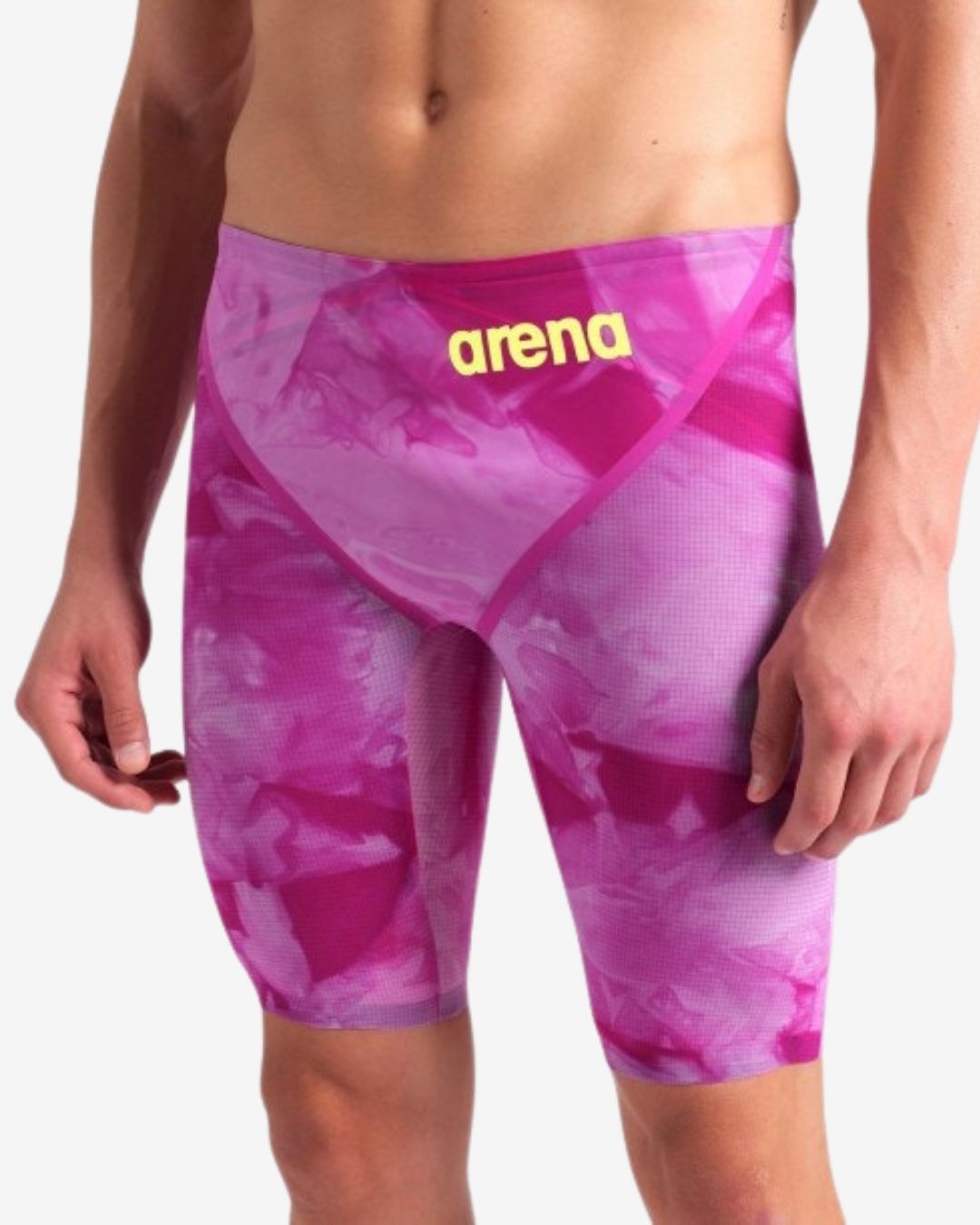 Costume Da Gara Arena Powerskin Carbon Glide Tie-Dye Jammer Uomo Cyclamin