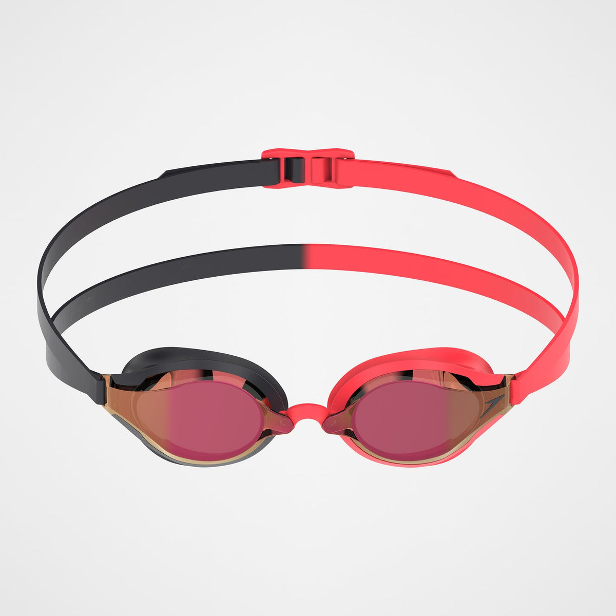 Occhialini Speedo Speedsocket 2 Mirror Rosso/Neri