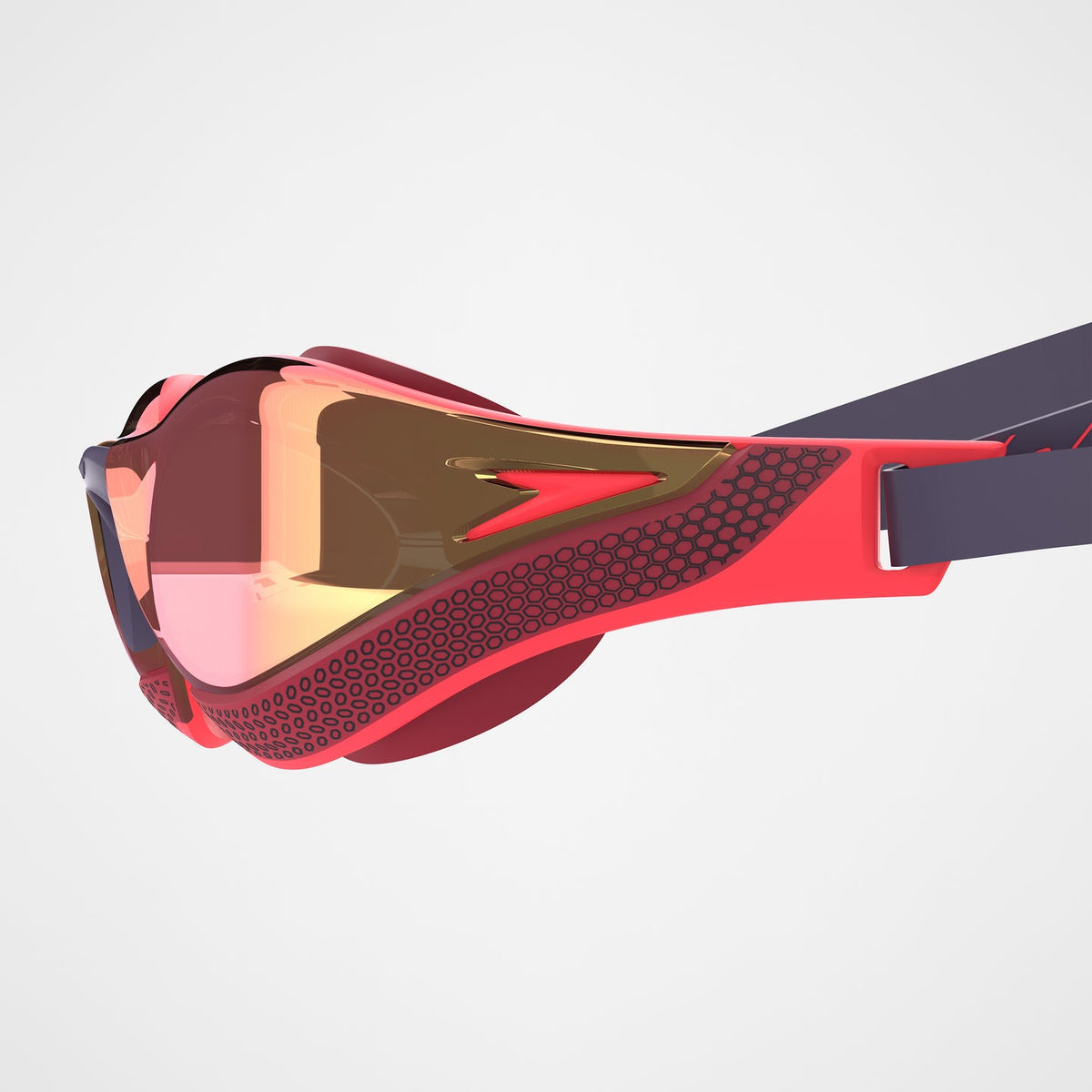 Occhialini Speedo Pure Focus Mirror Rossi