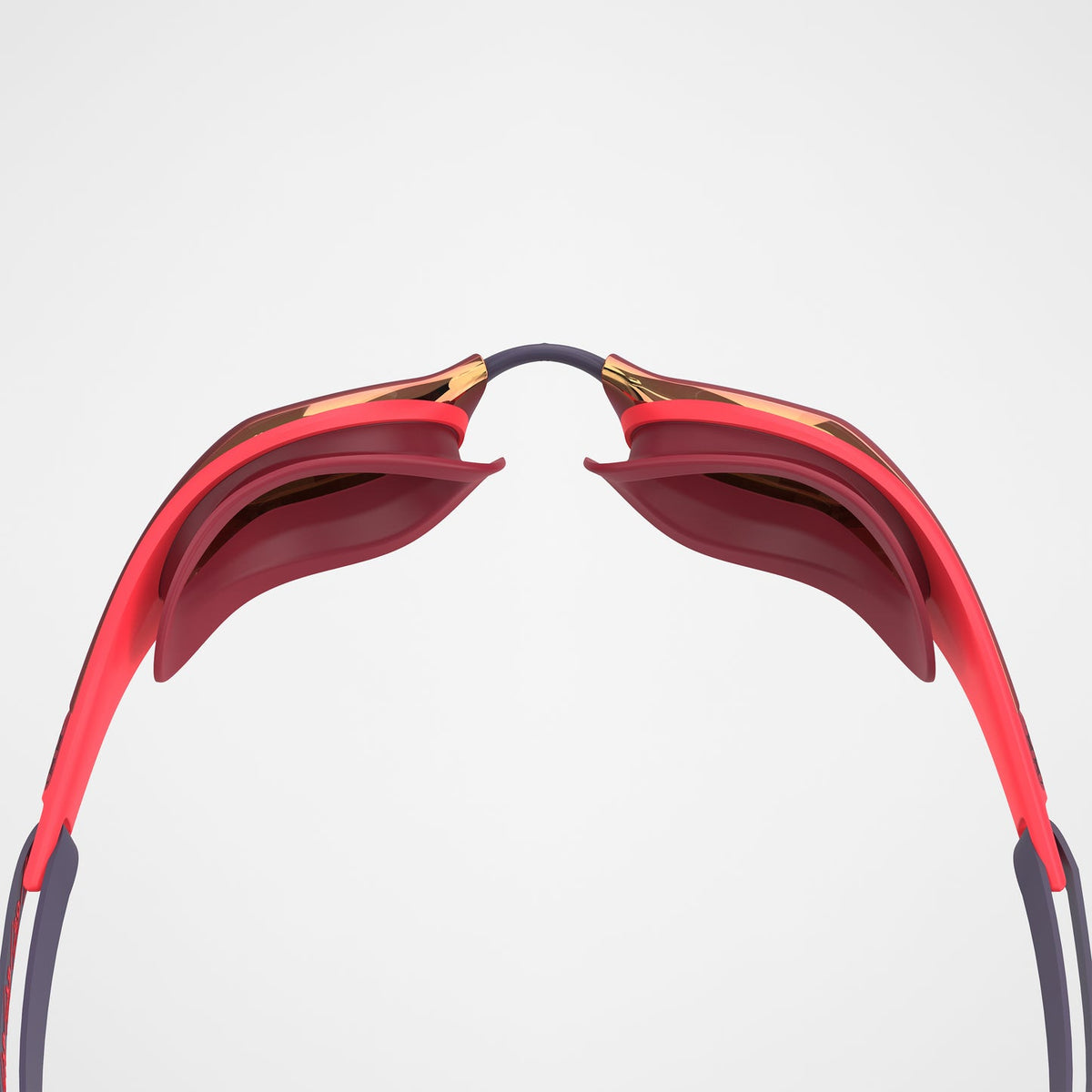 Occhialini Speedo Pure Focus Mirror Rossi