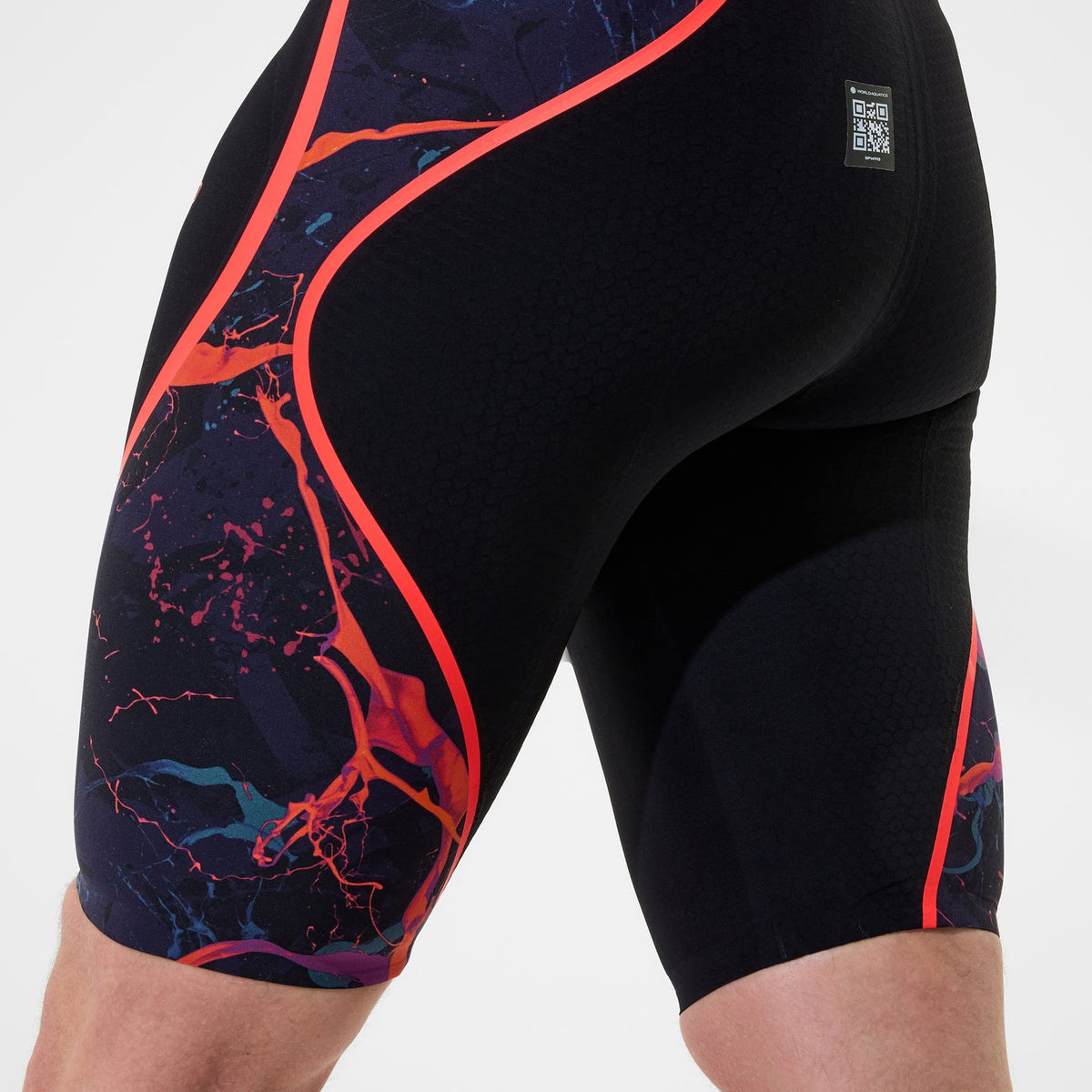 Costume da Gara Uomo Speedo Fastskin LZR Pure Intent 2.0 Nero Stampato