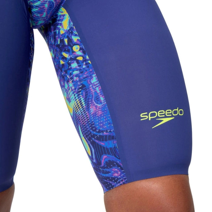 Costume da Gara Donna Speedo LZR Pure Valor 2.0 ClosedBack Blu Fantasia