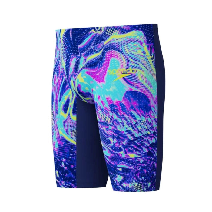 Costume da Gara Uomo Speedo LZR Pure Valor 2.0 Jammer Blu Stampato