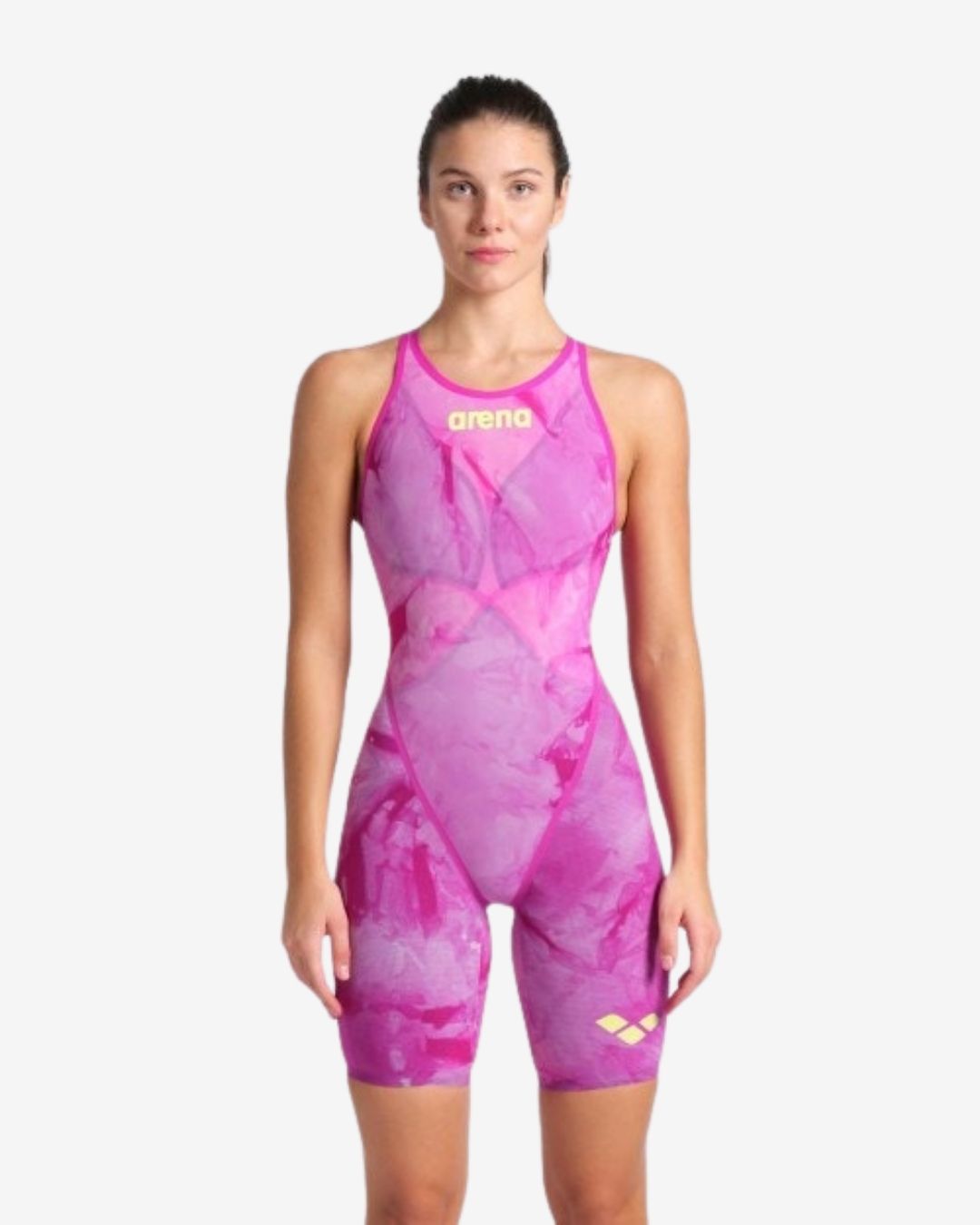 Costume Da Gara Arena Powerskin Carbon Glide Tie-Dye Donna OpenBack Ciclamyn