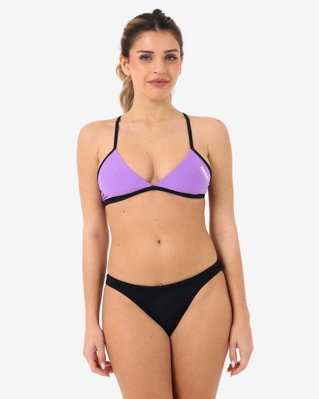 Costume Donna Bikini Triangolo mod. Paddle/Nero