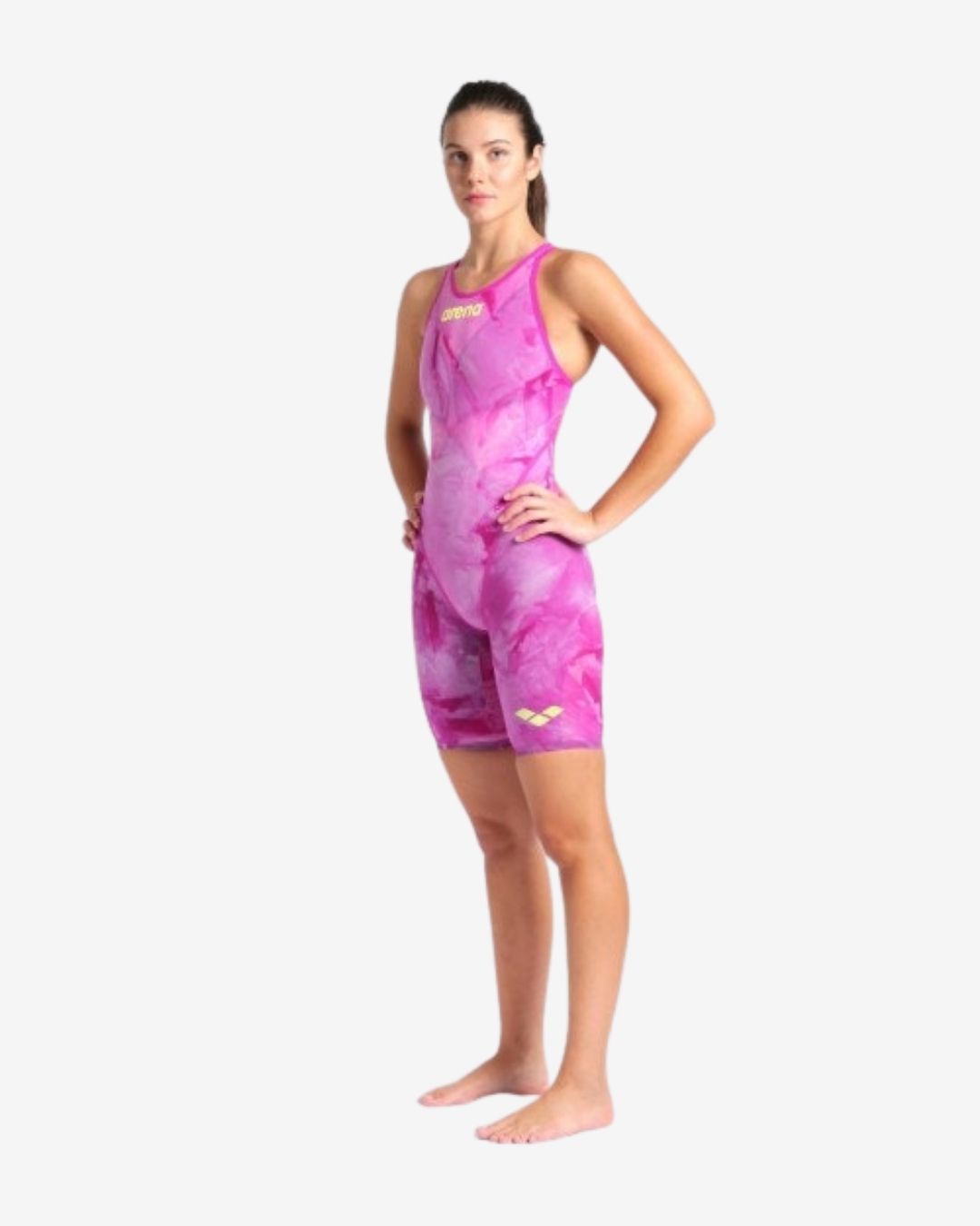 Costume Da Gara Arena Powerskin Carbon Glide Tie-Dye Donna OpenBack Ciclamyn