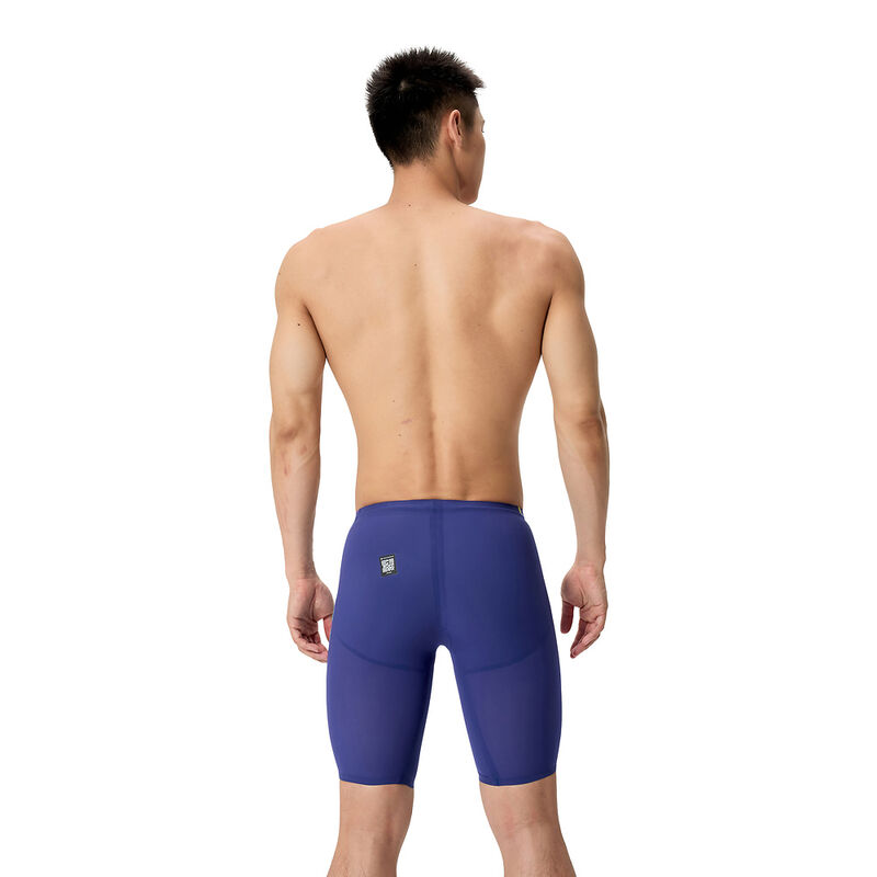 Costume da Gara Uomo Speedo LZR Pure Valor 2.0 Jammer High Waist Blu Stampato