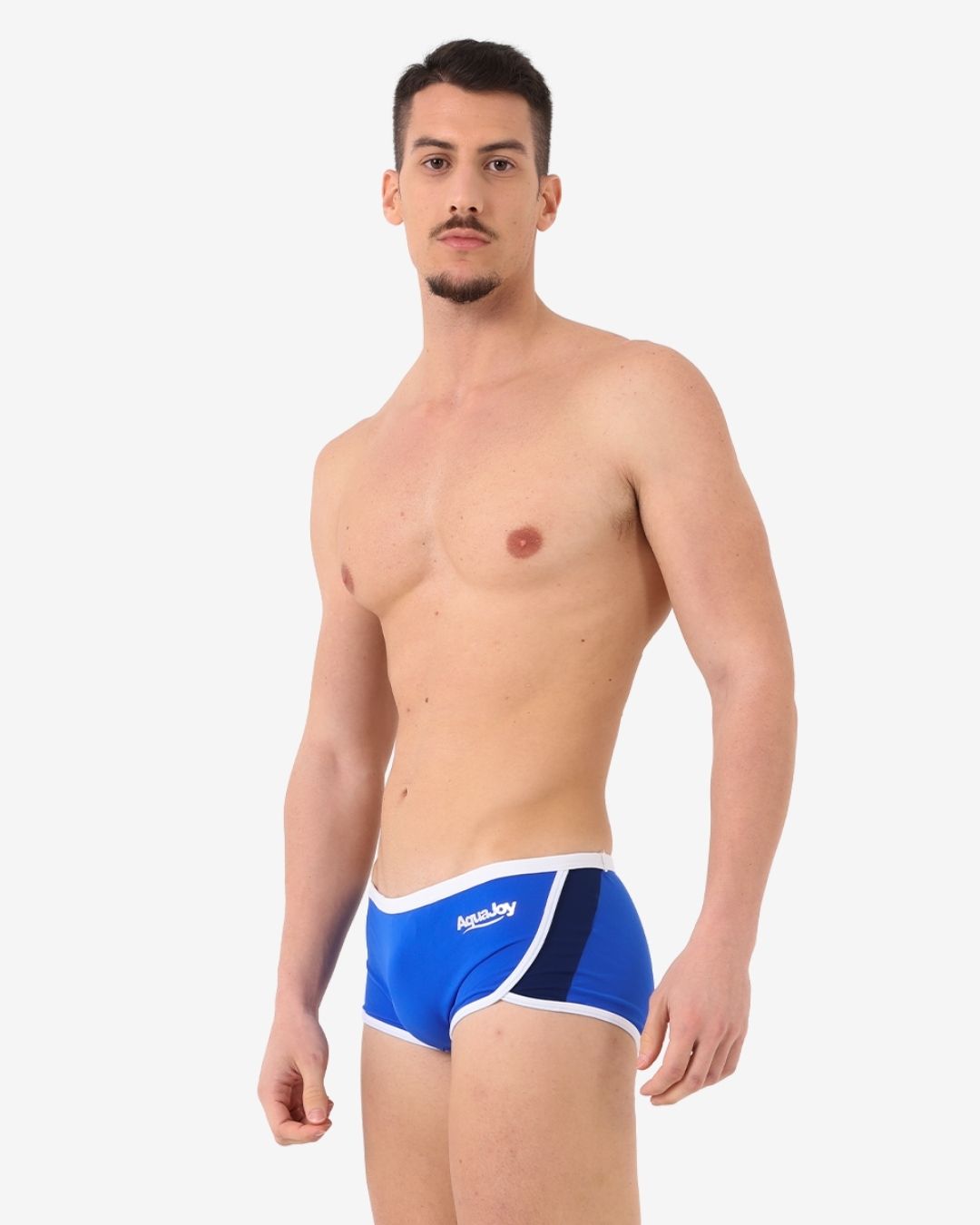 Costume Parigamba Uomo Bicolore – AquaJoy Baja Blu/Salsedine
