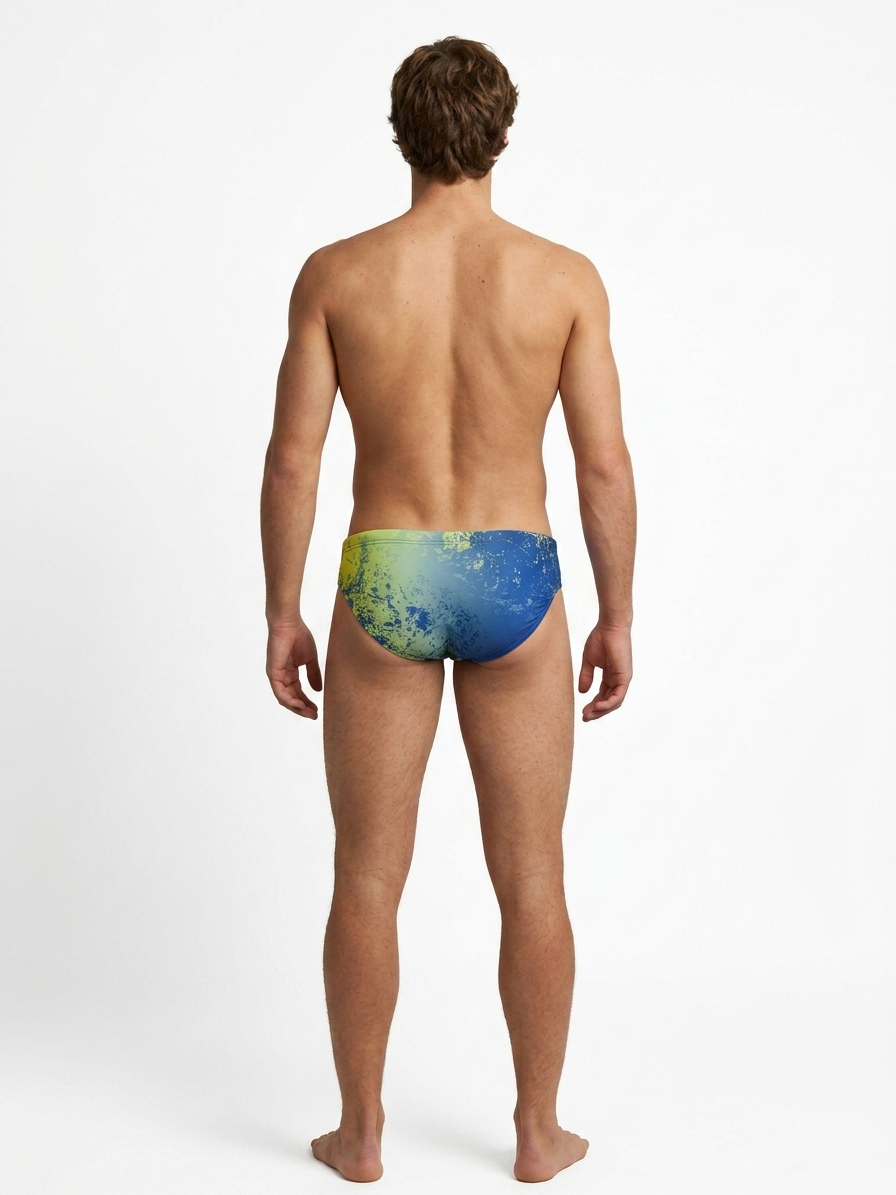 Costume Uomo Slip mod. Giallo Blu