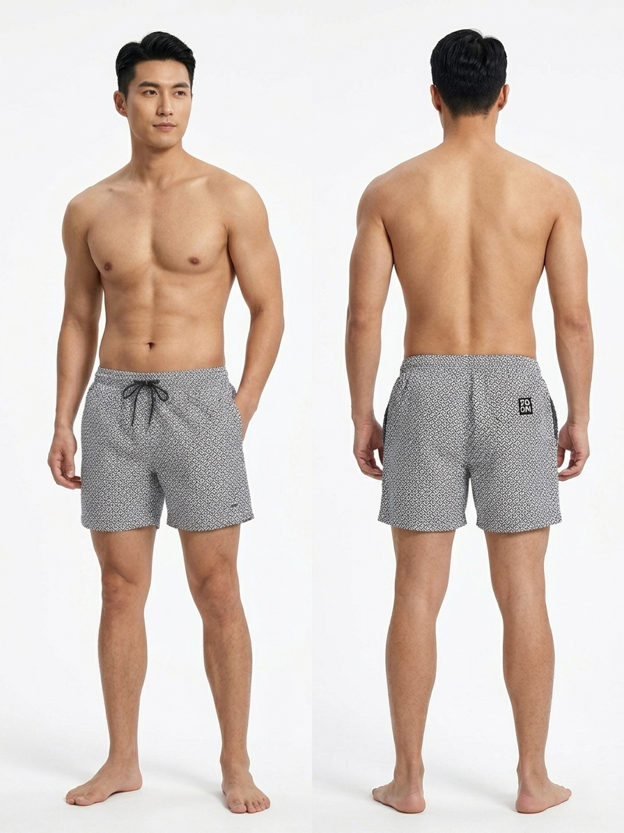 Short da Mare Uomo Zoom mod. Square