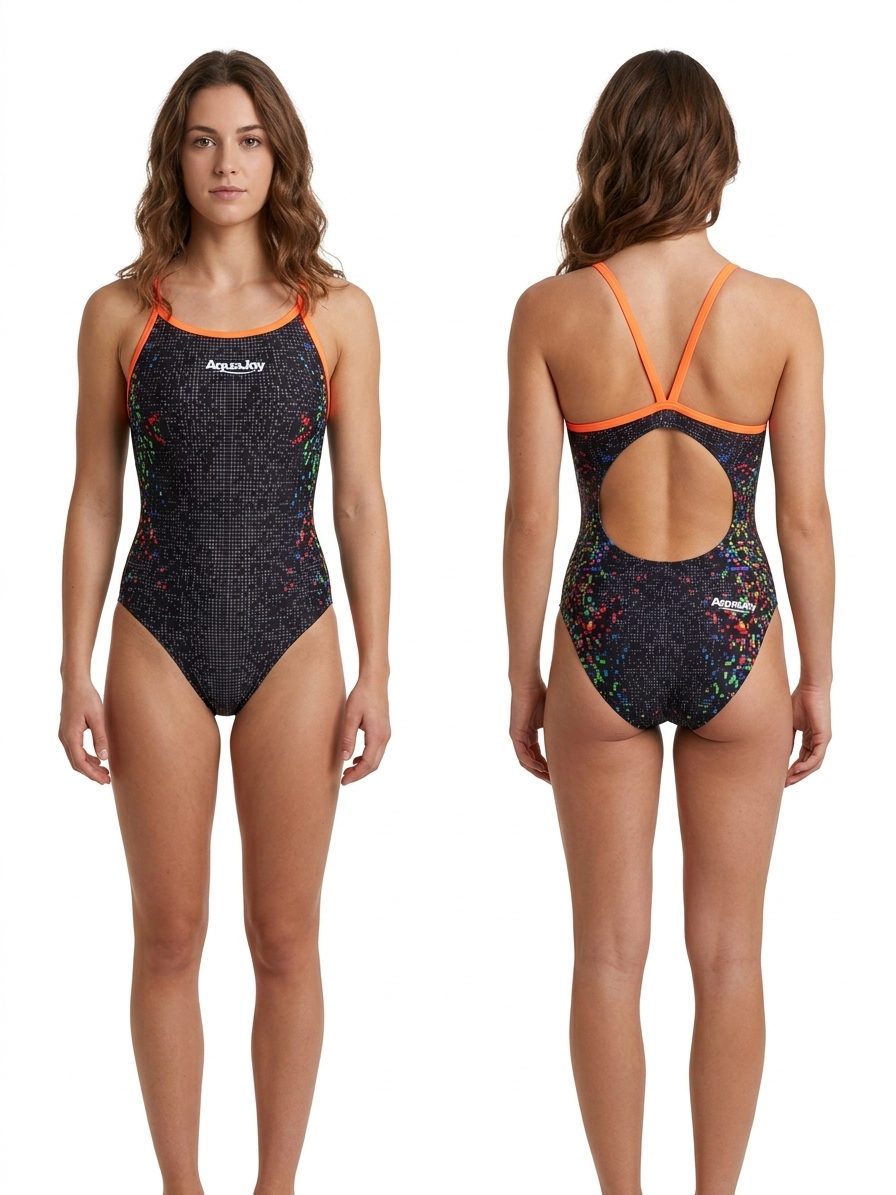 Costume Donna Aquajoy Bordato mod. Pixel
