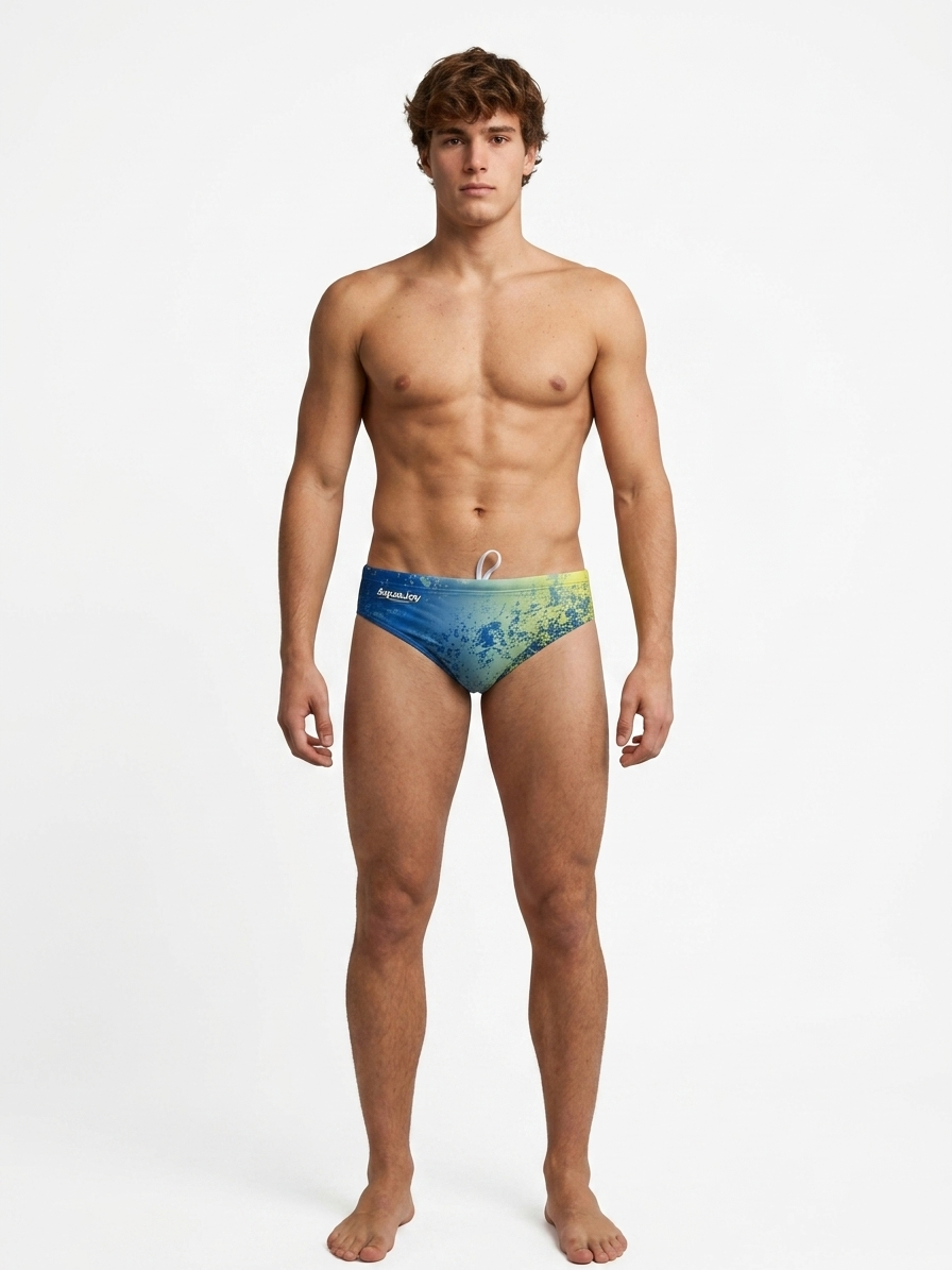 Costume Uomo Slip mod. Giallo Blu
