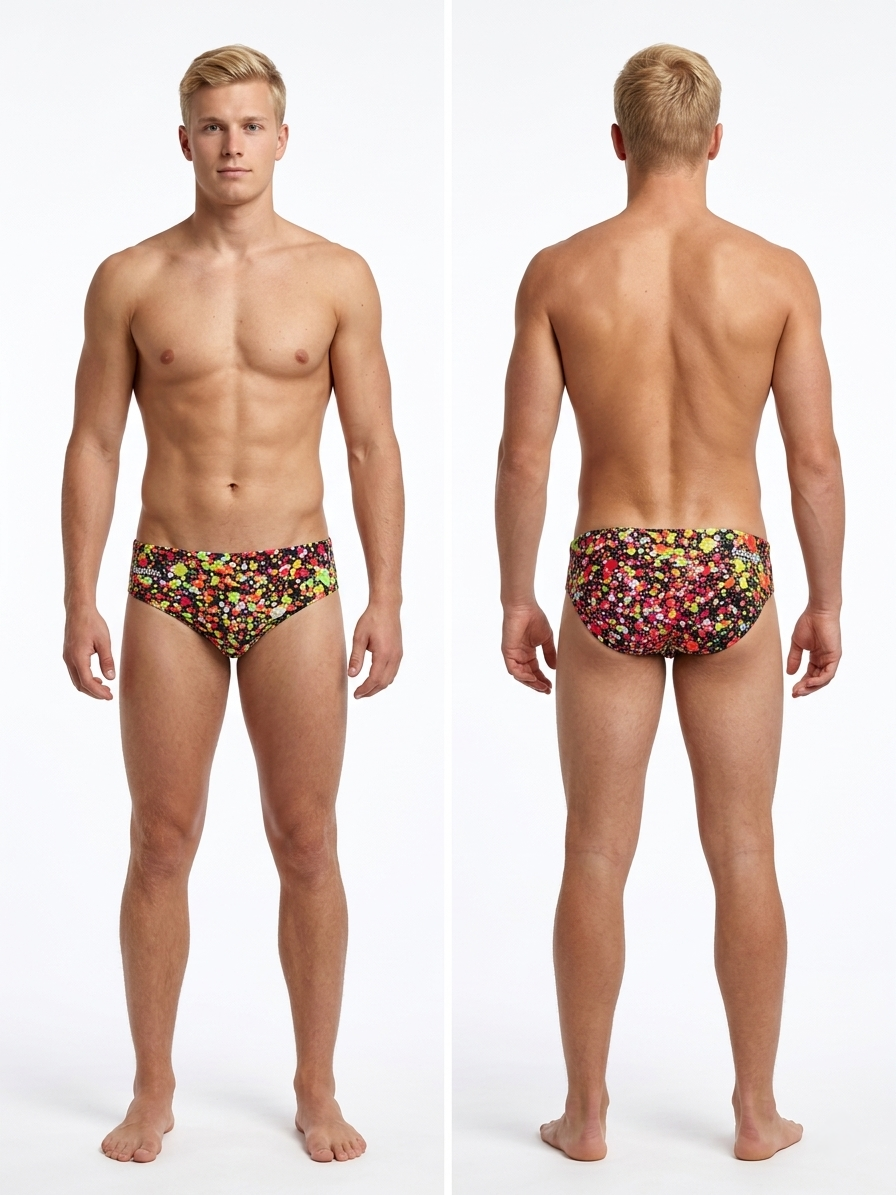 Costume Uomo Aquajoy mod. Pois Colorati