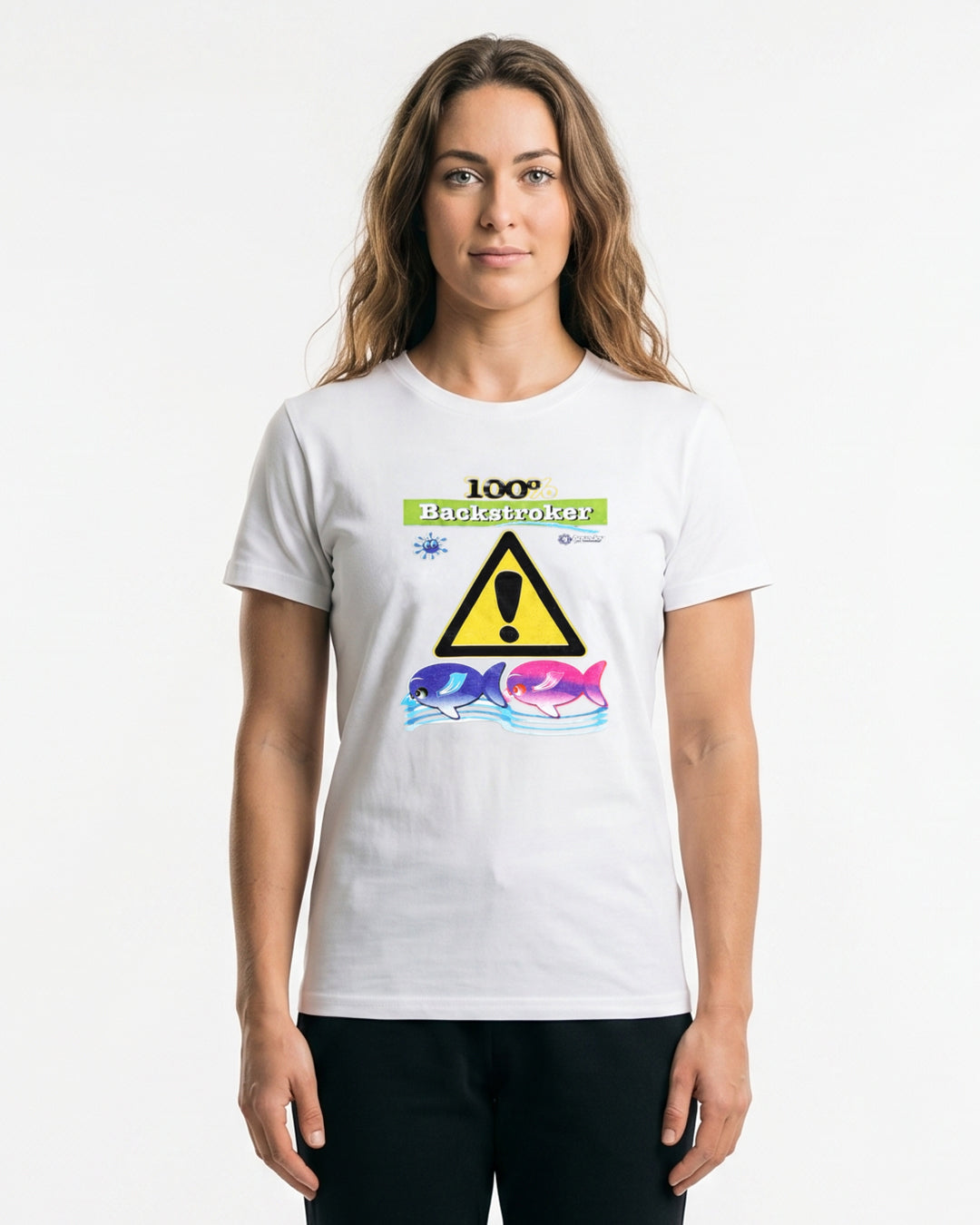 T-Shirt Aquajoy mod. Backstroke White