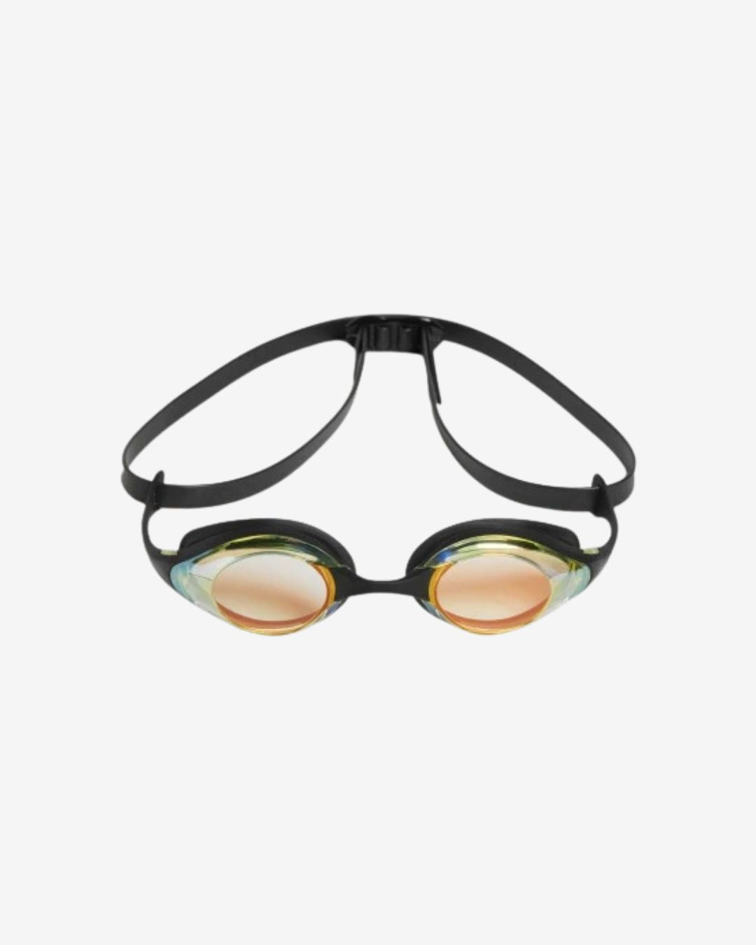 Occhialini Nuoto Specchiati Arena Cobra Original Swipe Mirror Yellow Copper Black