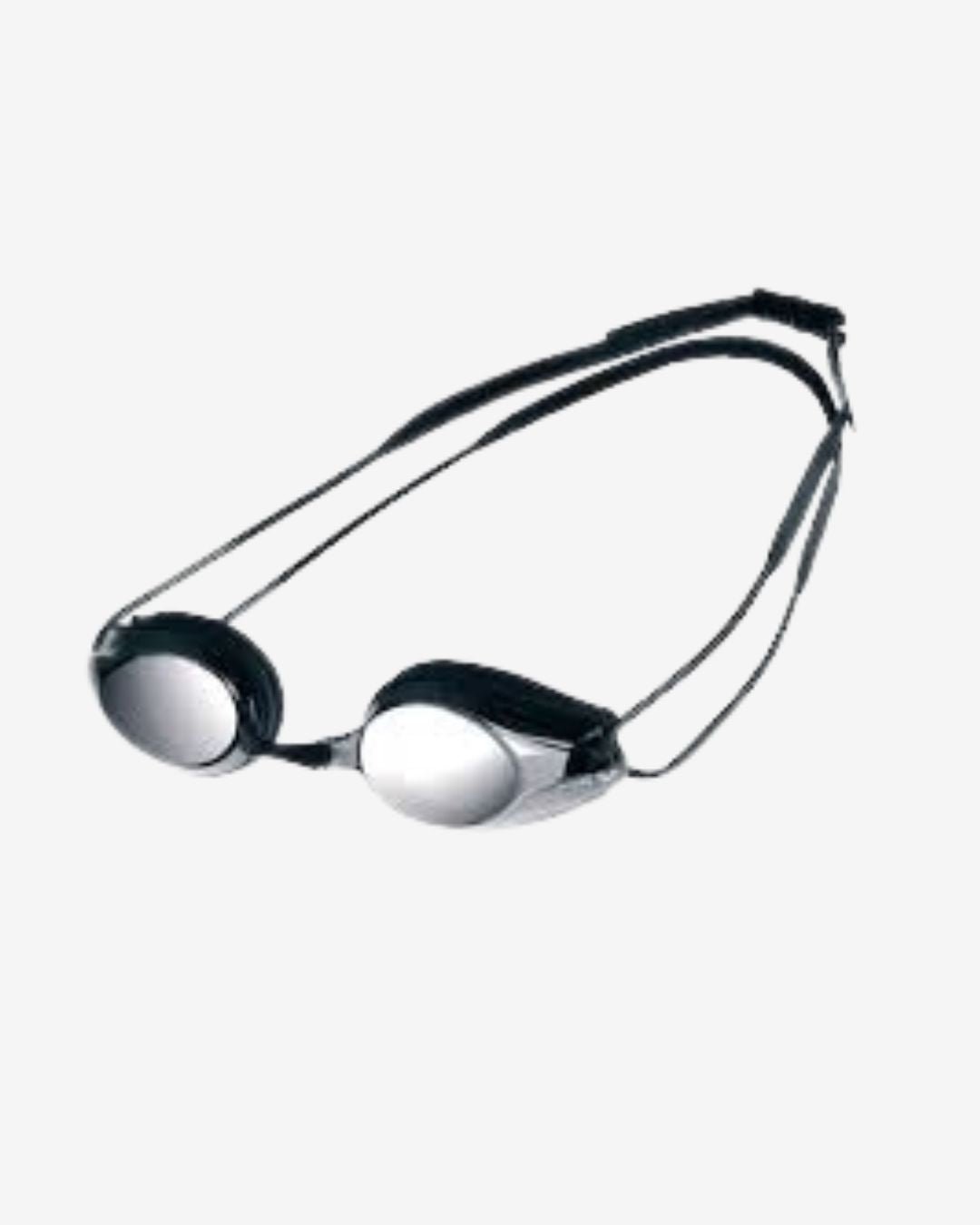 Occhialini Nuoto Specchiati Arena Tracks Mirror Black Smoke Silver