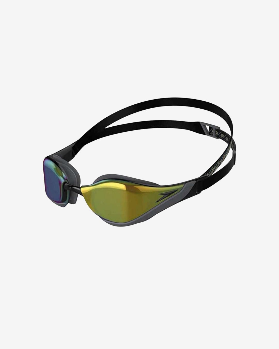 Occhialini Speedo Pure Focus Mirror Black Grey Gold
