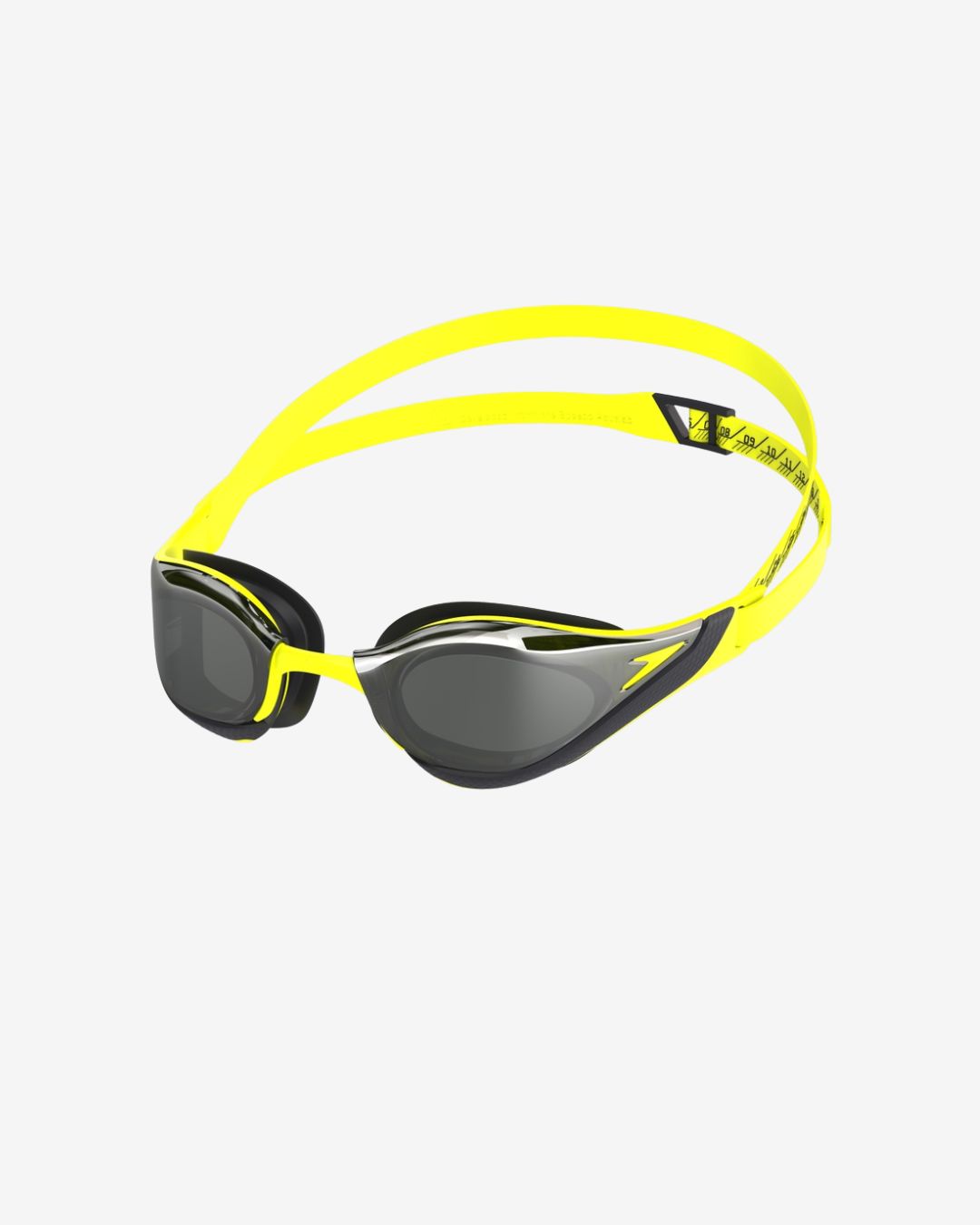 Occhialini Speedo Pure Focus Mirror Yellow Silver