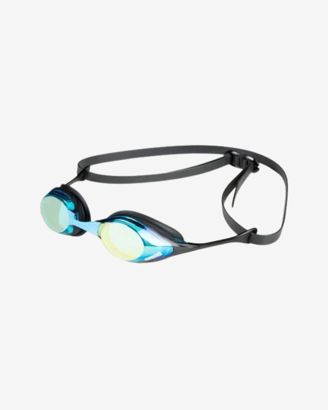 Occhialini Nuoto Specchiati Arena Cobra Original Swipe Mirror Aqua Black