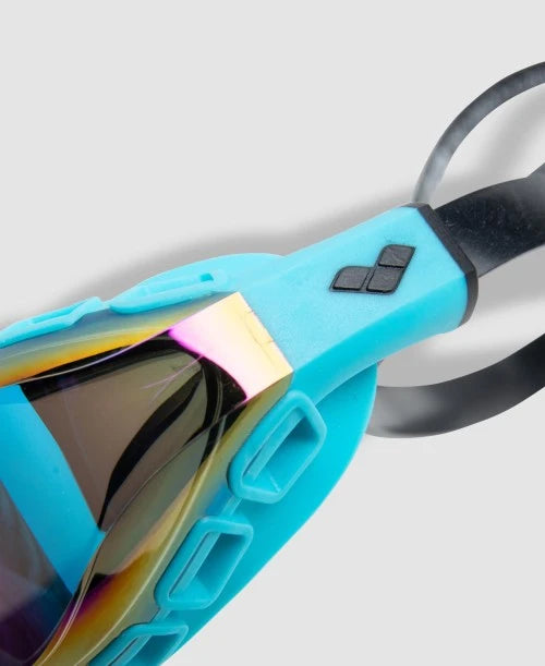 Occhialini Nuoto Specchiati Arena Air Sonic Mirror Emerald-Peacock