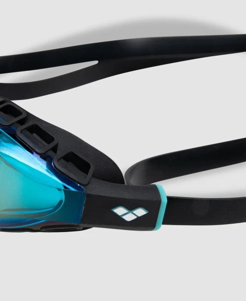 Occhialini Nuoto Specchiati Arena Air Sonic Mirror Aqua-Black