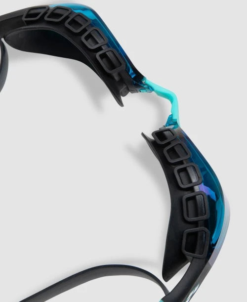 Occhialini Nuoto Specchiati Arena Air Sonic Mirror Aqua-Black
