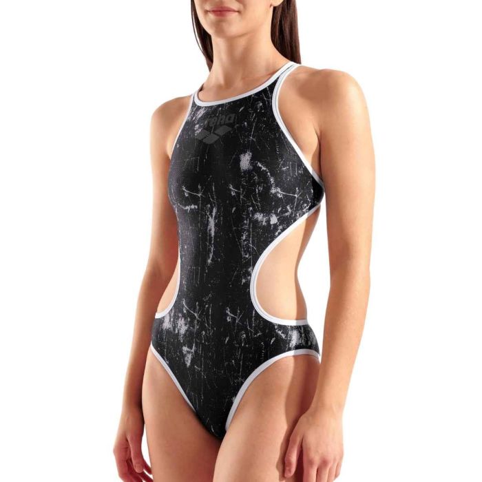 Costume Donna Arena One Lacquer Nero/Bianco